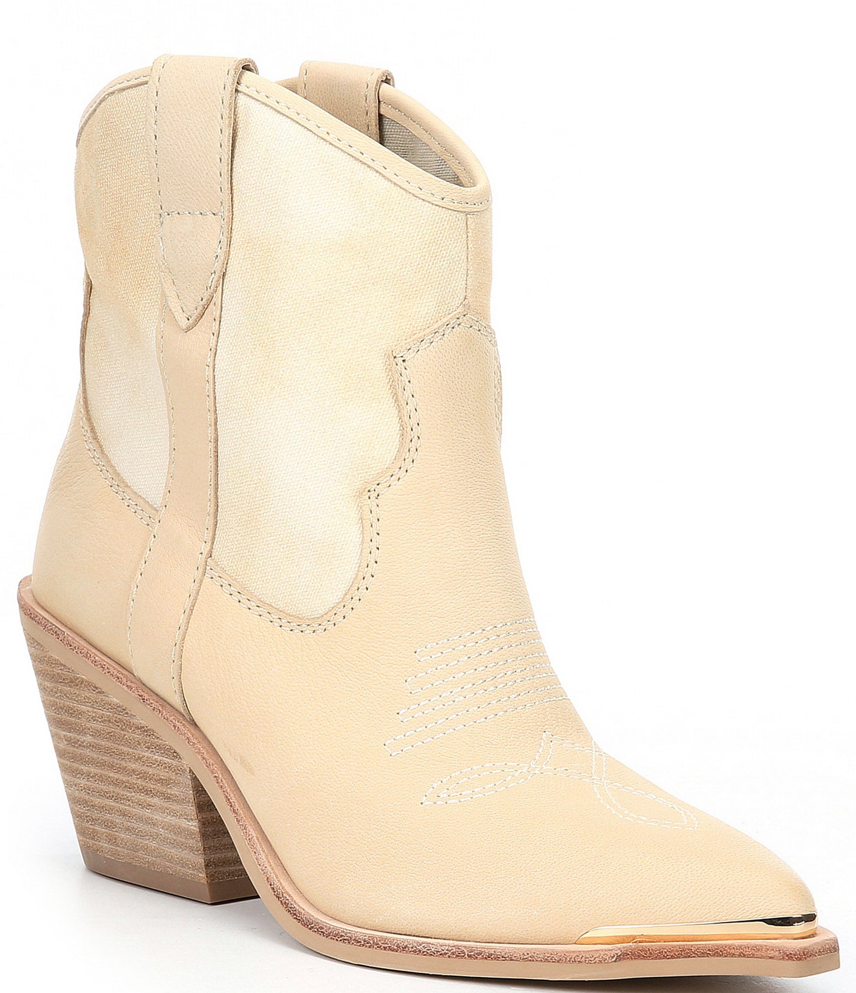 Dolce Vita Nashe Leather And Textile Western Boots | Dillard's
