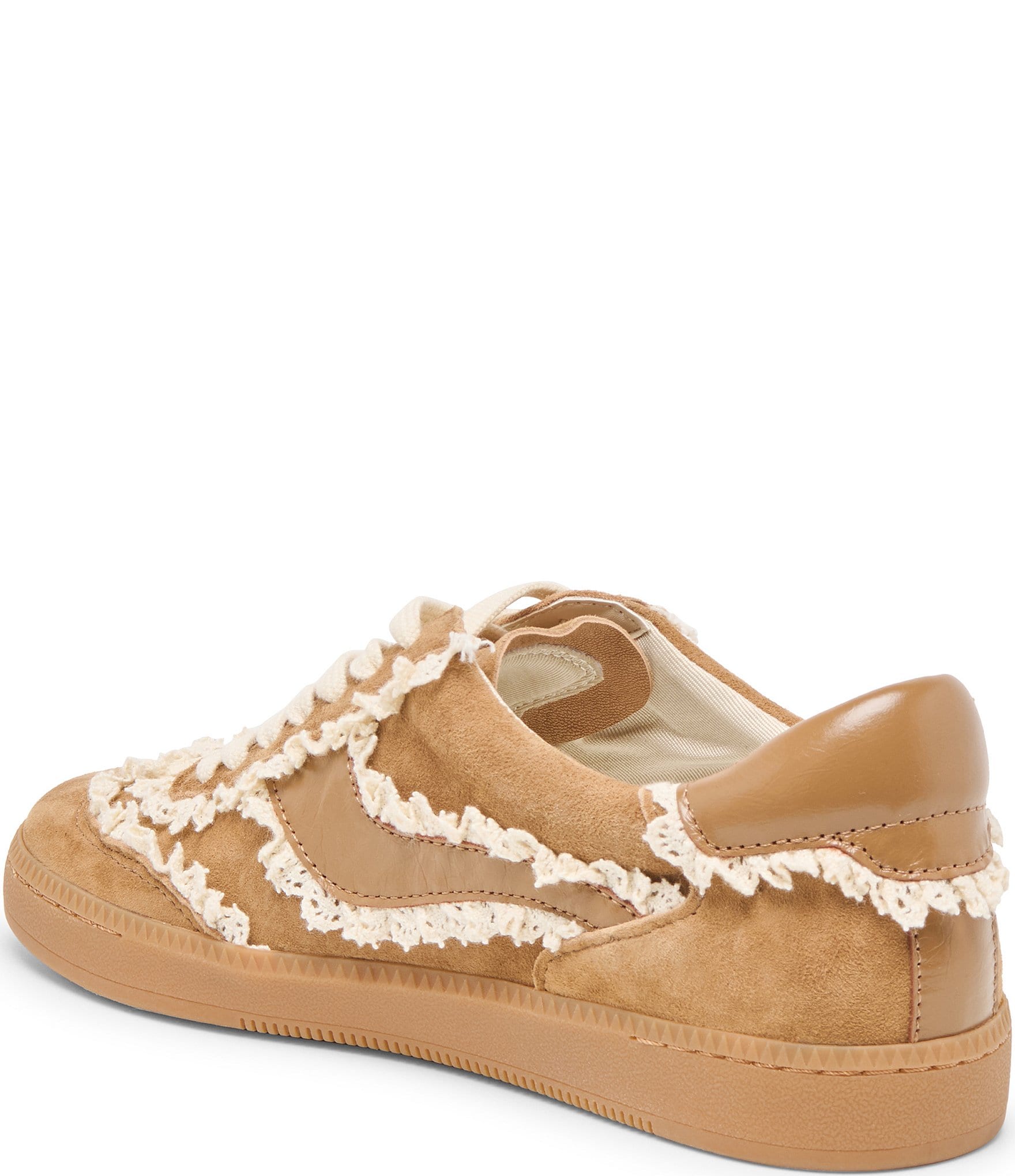 Dolce Vita Notice Suede Lace Detail Retro Sneakers