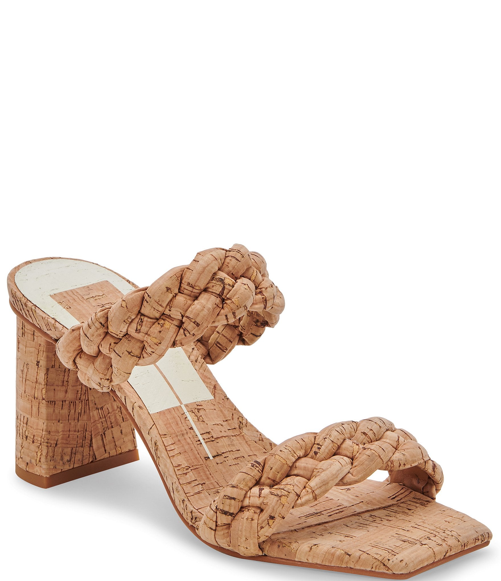 dolce vita braided slide sandals