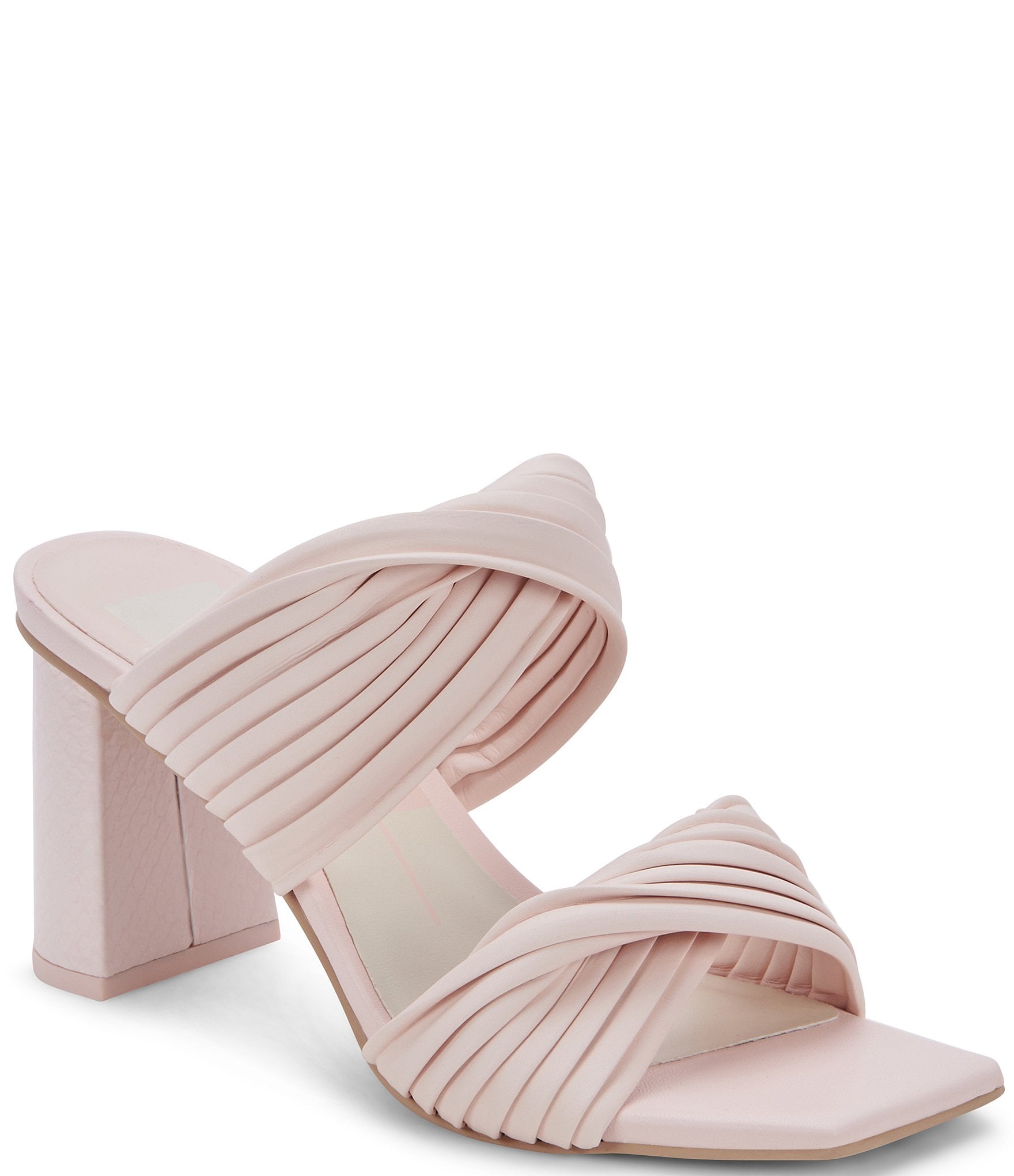 Dolce Vita Pilton Ruched Band Slide Dress Sandals | Dillard's