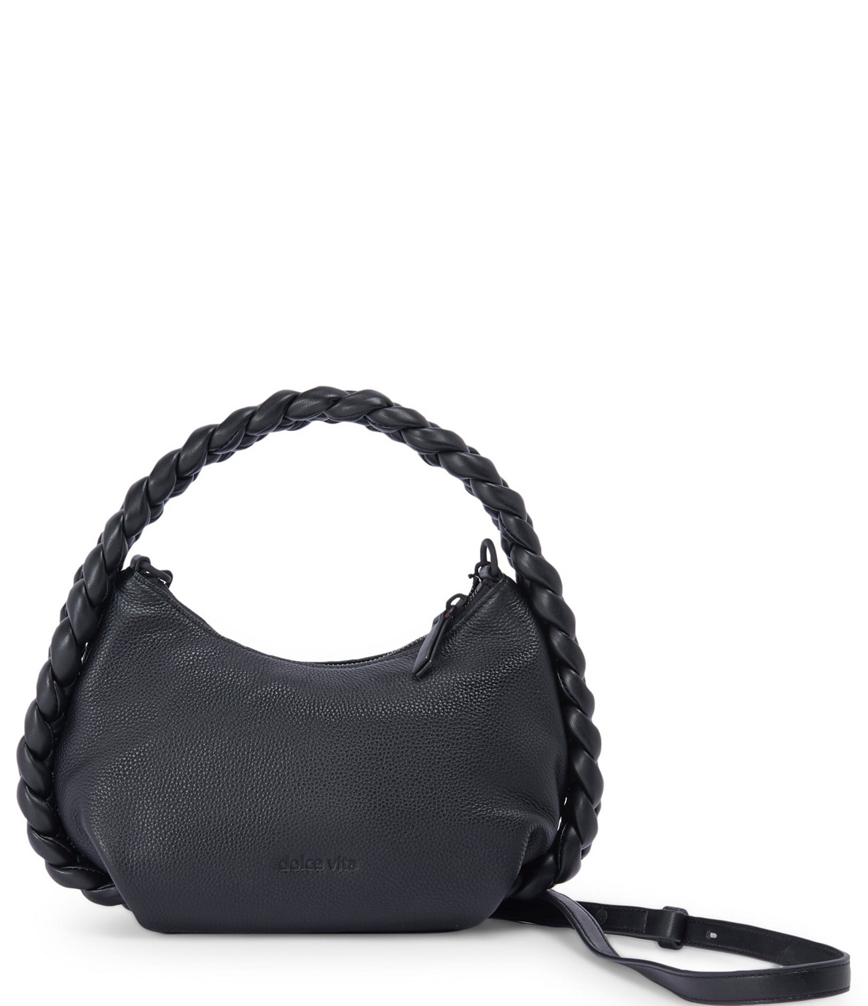 Dolce Vita Pippa Pebbled Leather Braided Handle Shoulder Bag | Dillard's