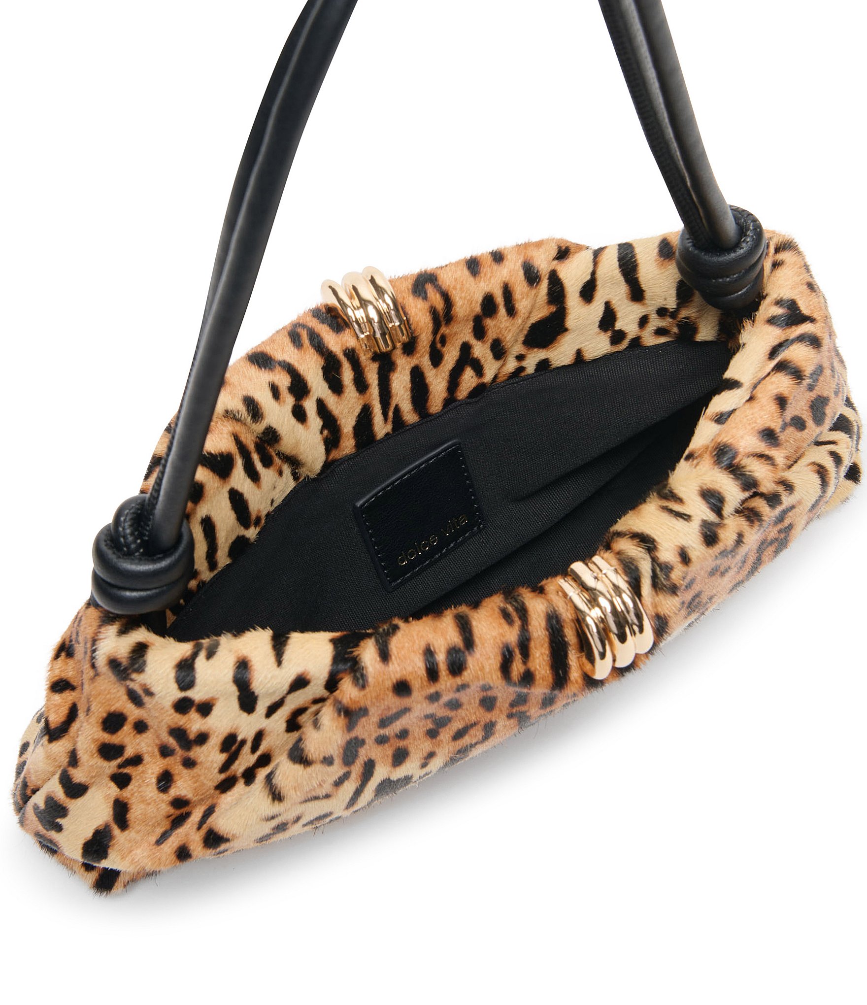 Dolce Vita Ravel-H Leopard Haircalf Shoulder Bag