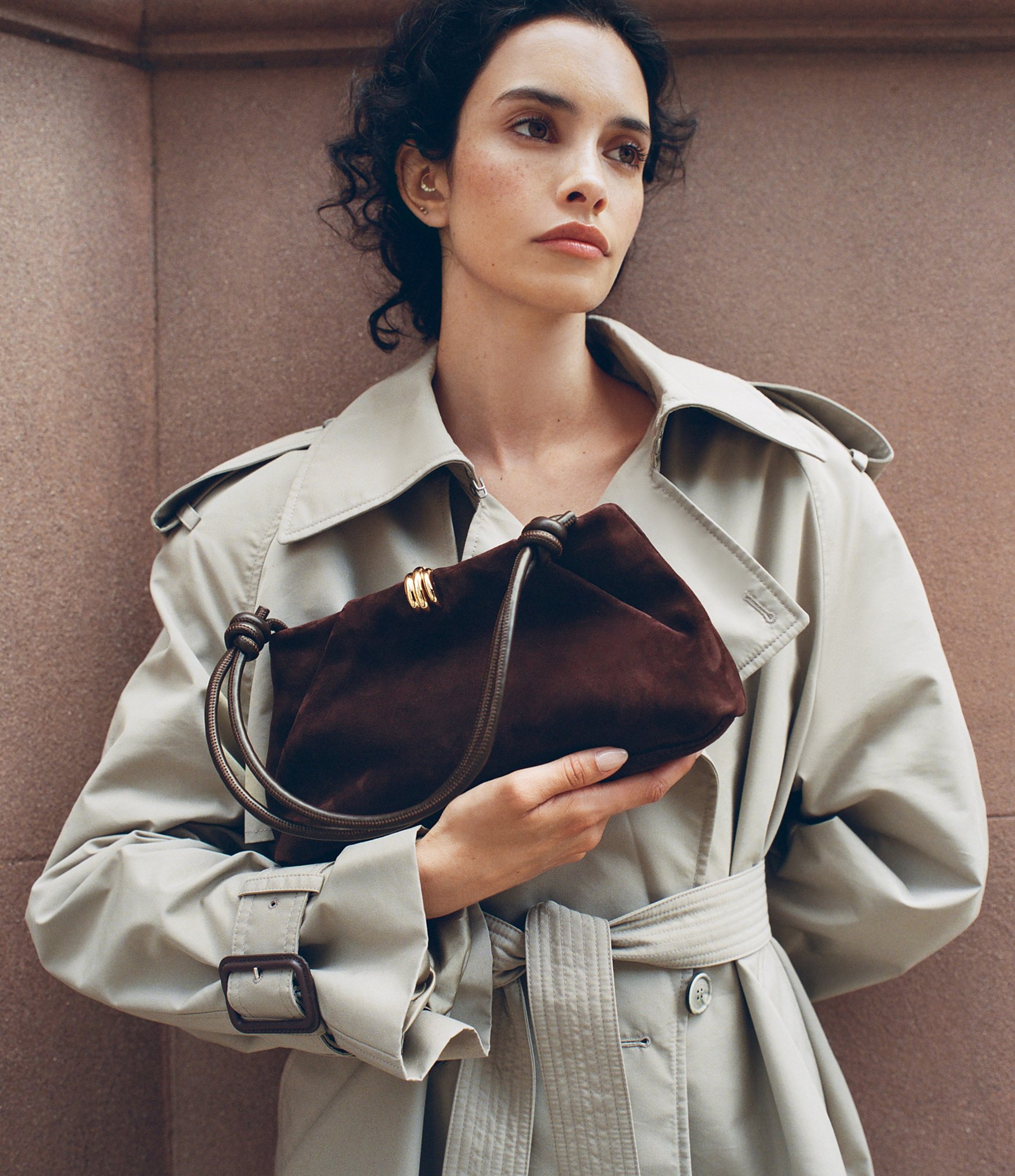 Dolce Vita Ravel Suede Shoulder Bag