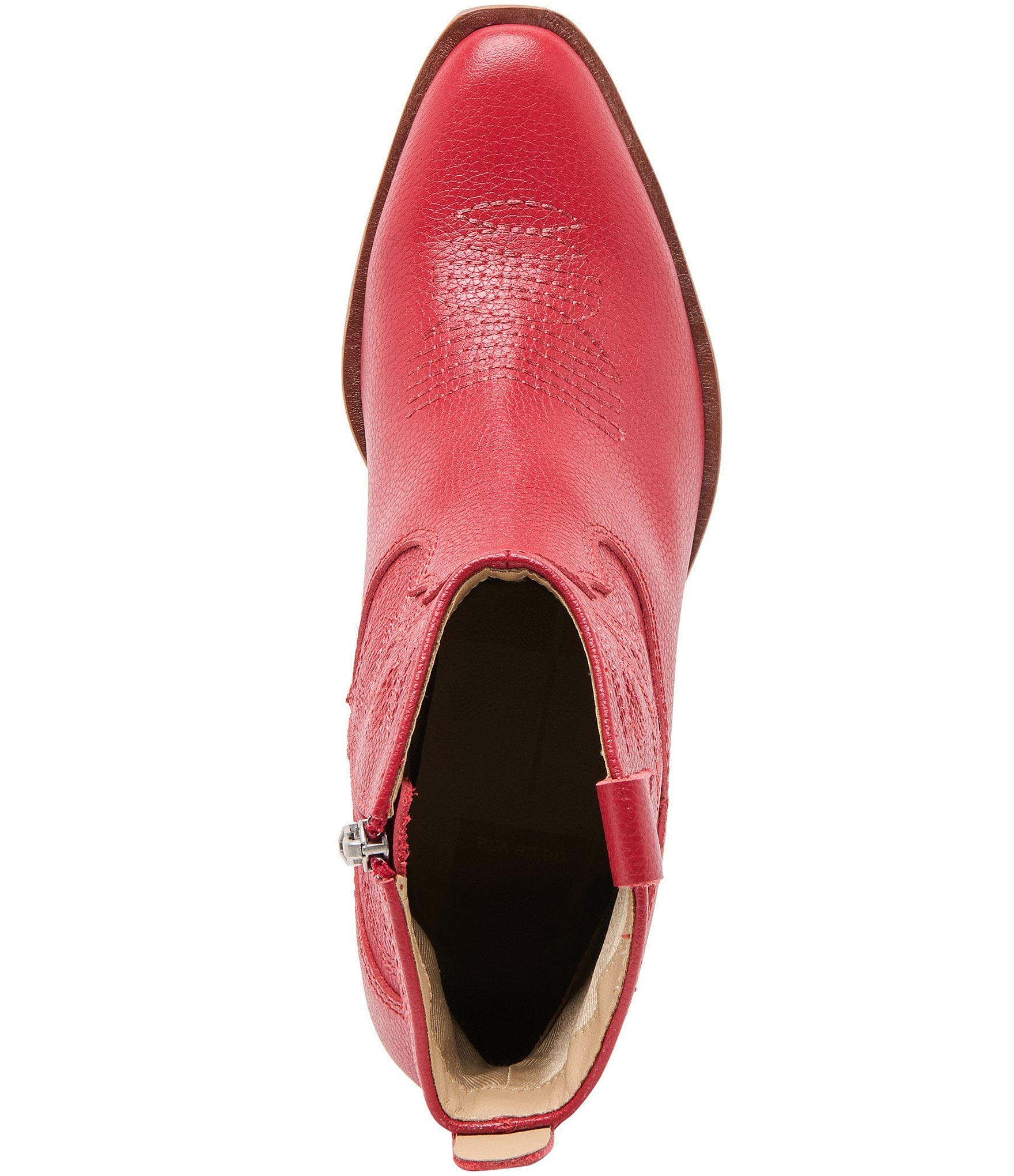 Dolce Vita Shania H2O Waterproof Leather Western Booties