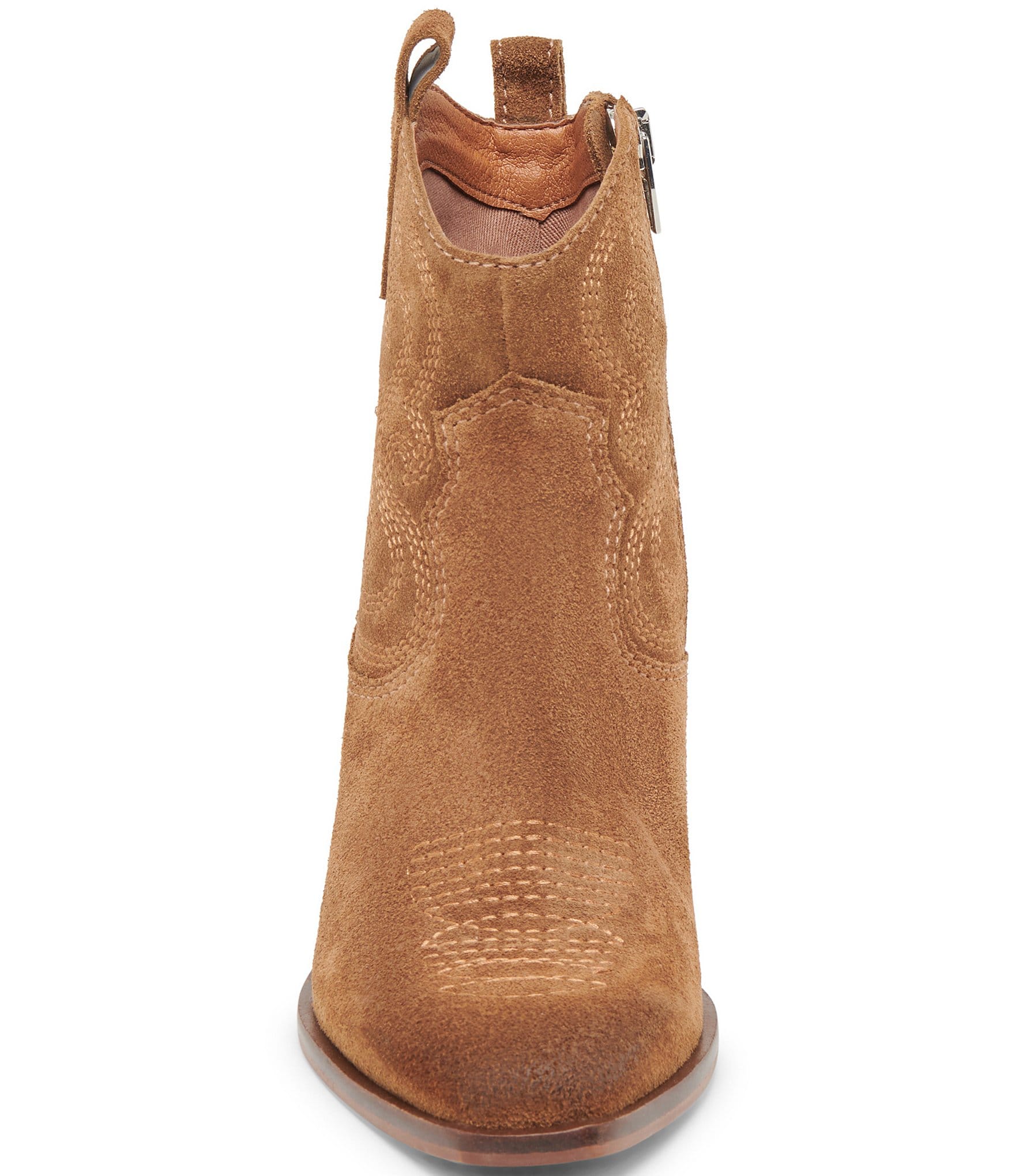 Dolce Vita Shania H2O Waterproof Suede Western Booties