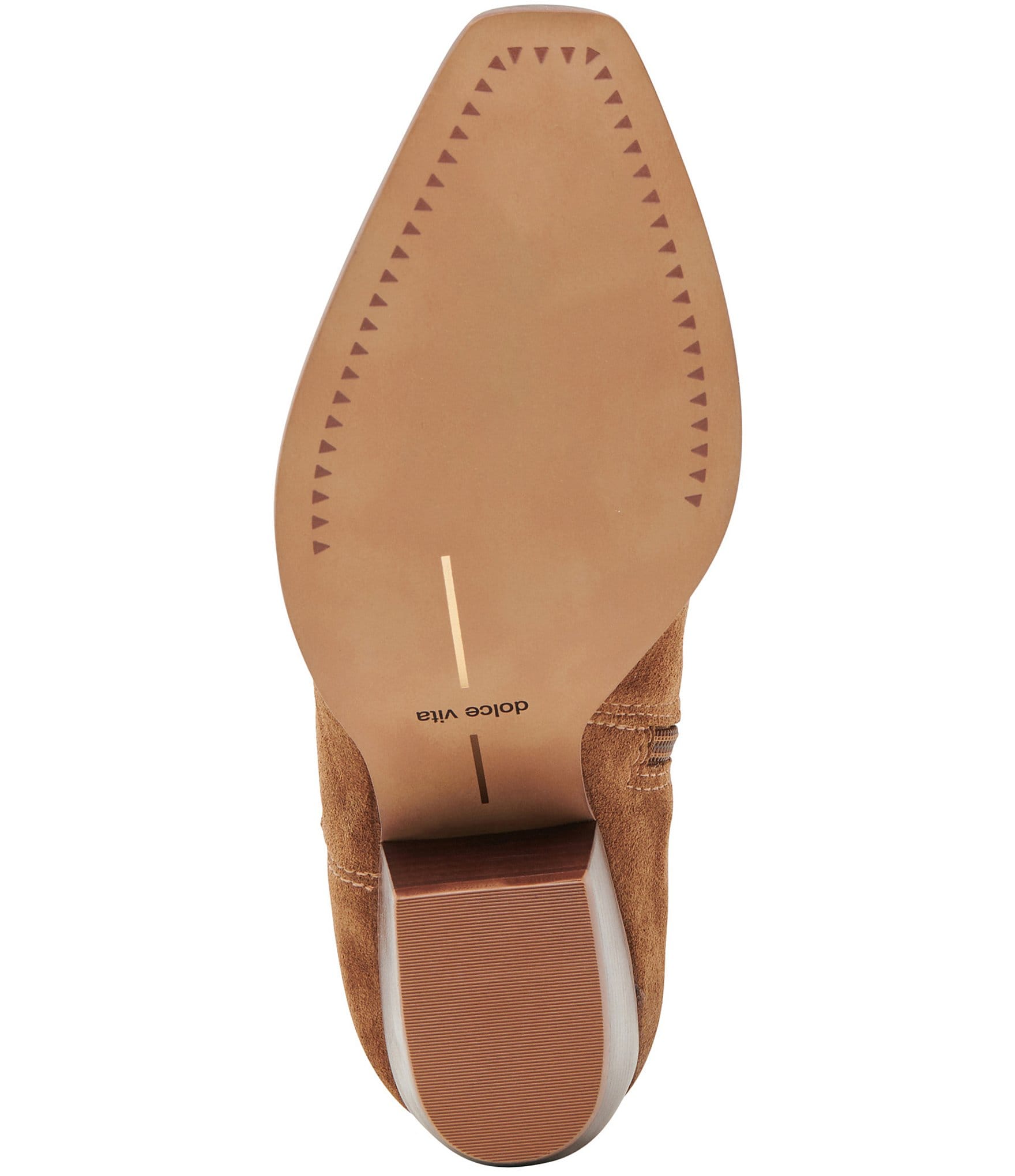 Dolce Vita Shania H2O Waterproof Suede Western Booties