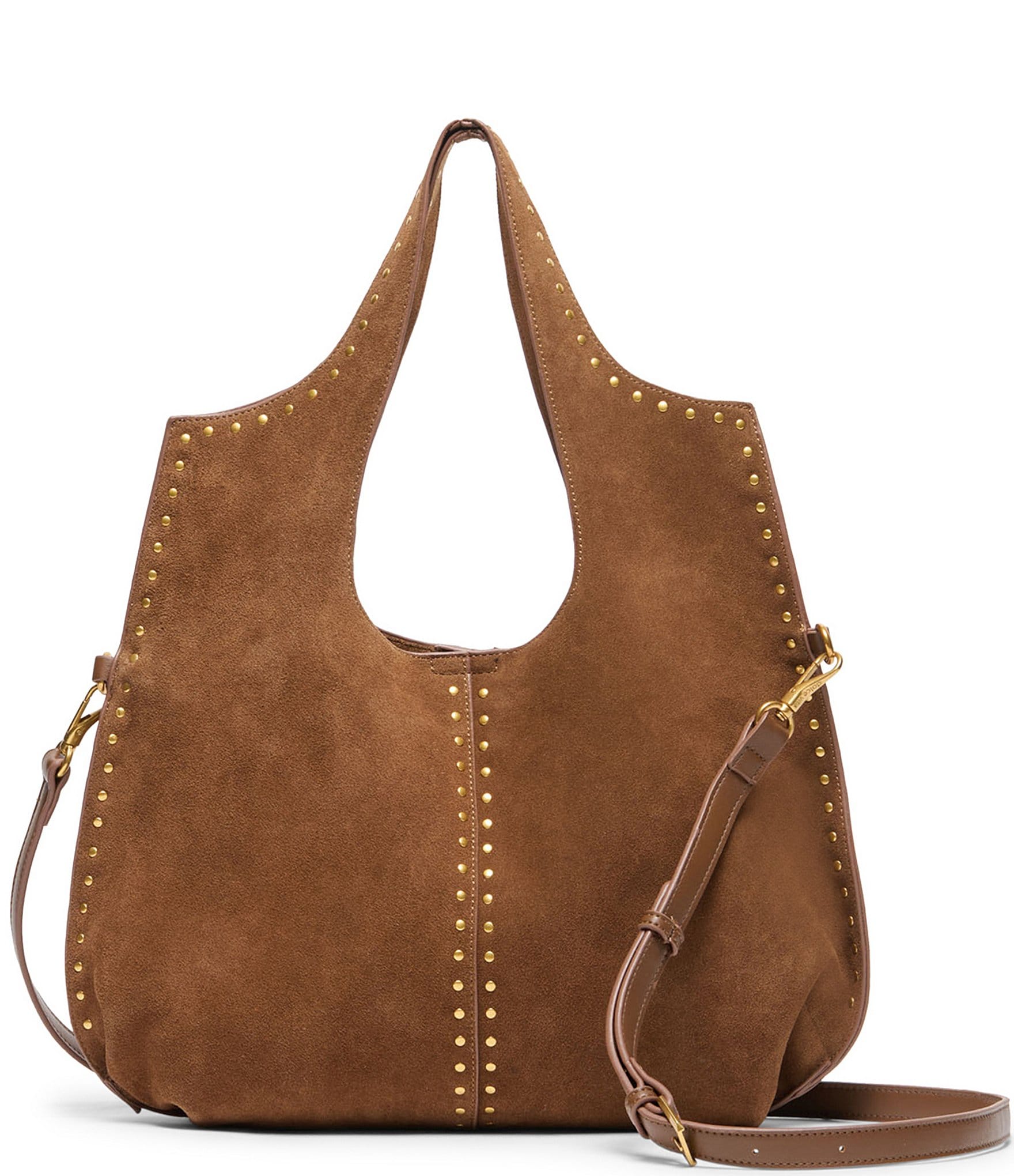 Dolce Vita Sonora Suede Studded Hobo Bag