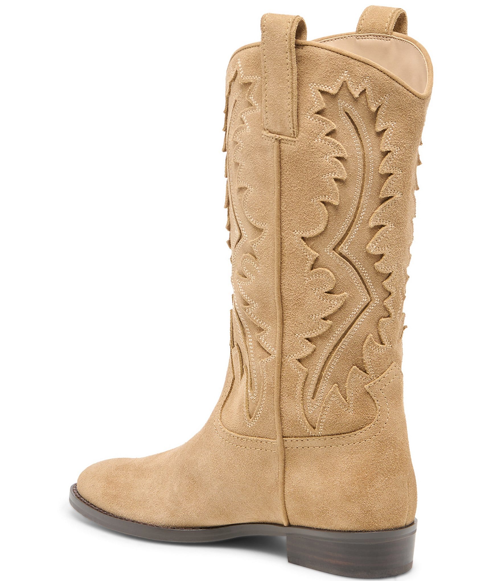 Dolce Vita Tomara Suede Western Inspired Boots