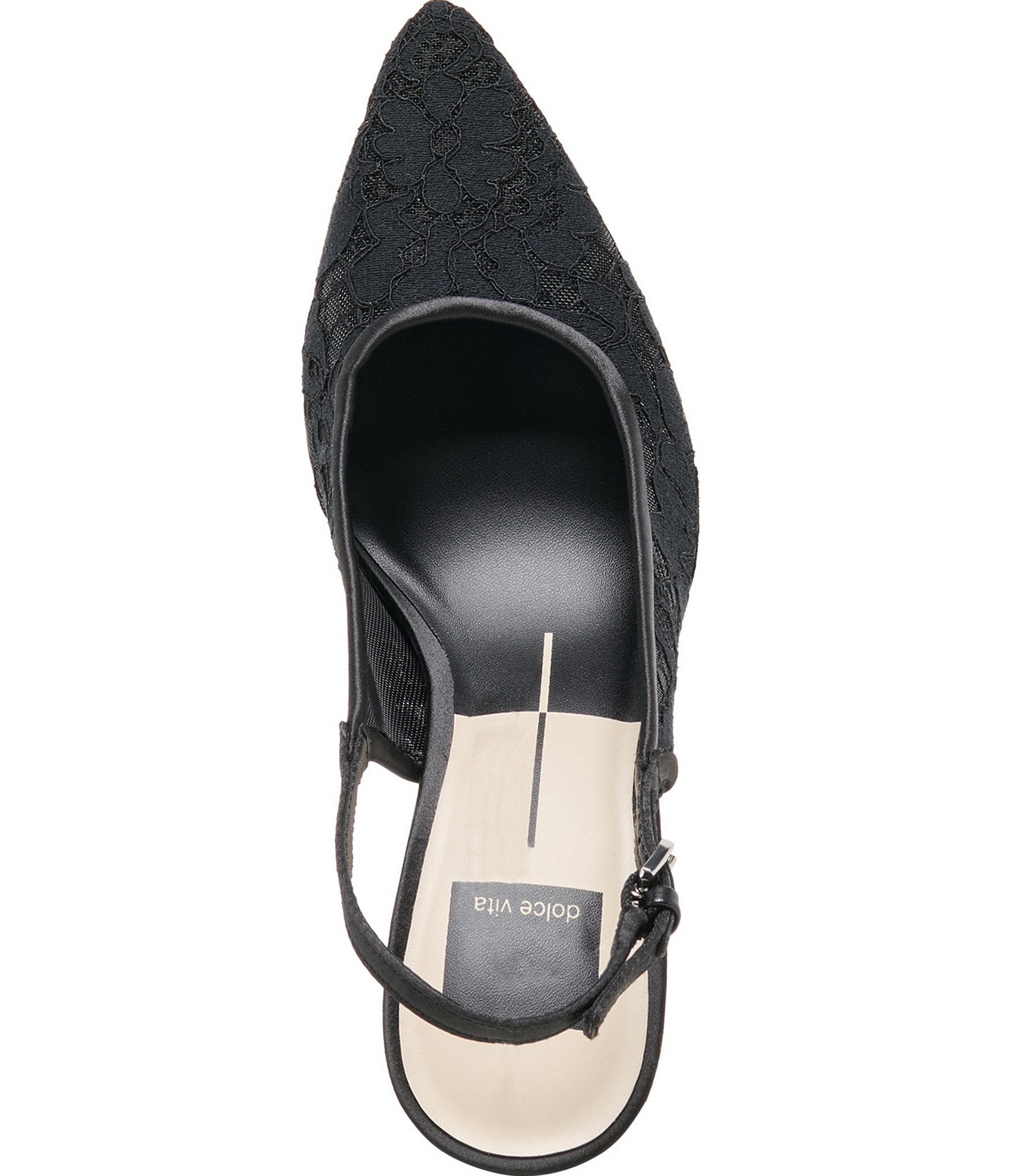 Dolce Vita Yami Lace Slingback Stiletto Pumps