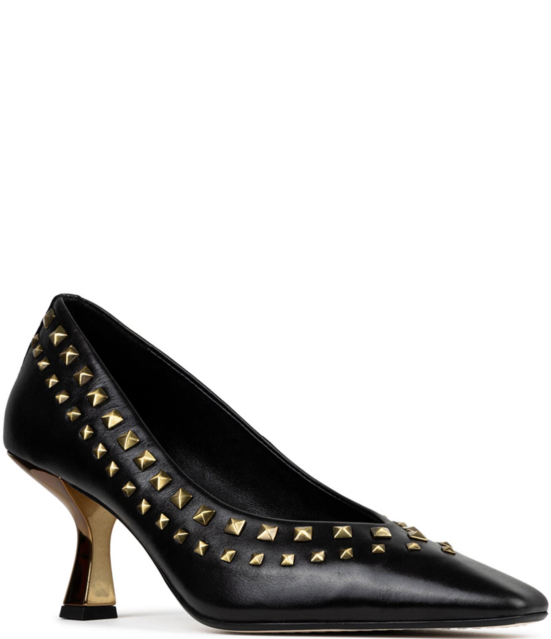 Donald Pliner Bernice Studded Leather Pumps