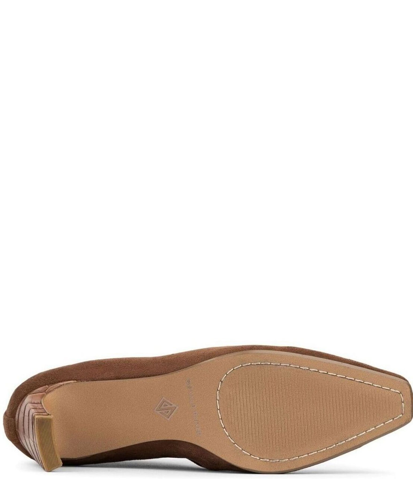 Donald Pliner Birdee Stretch Microfiber Croco Heel Shooties