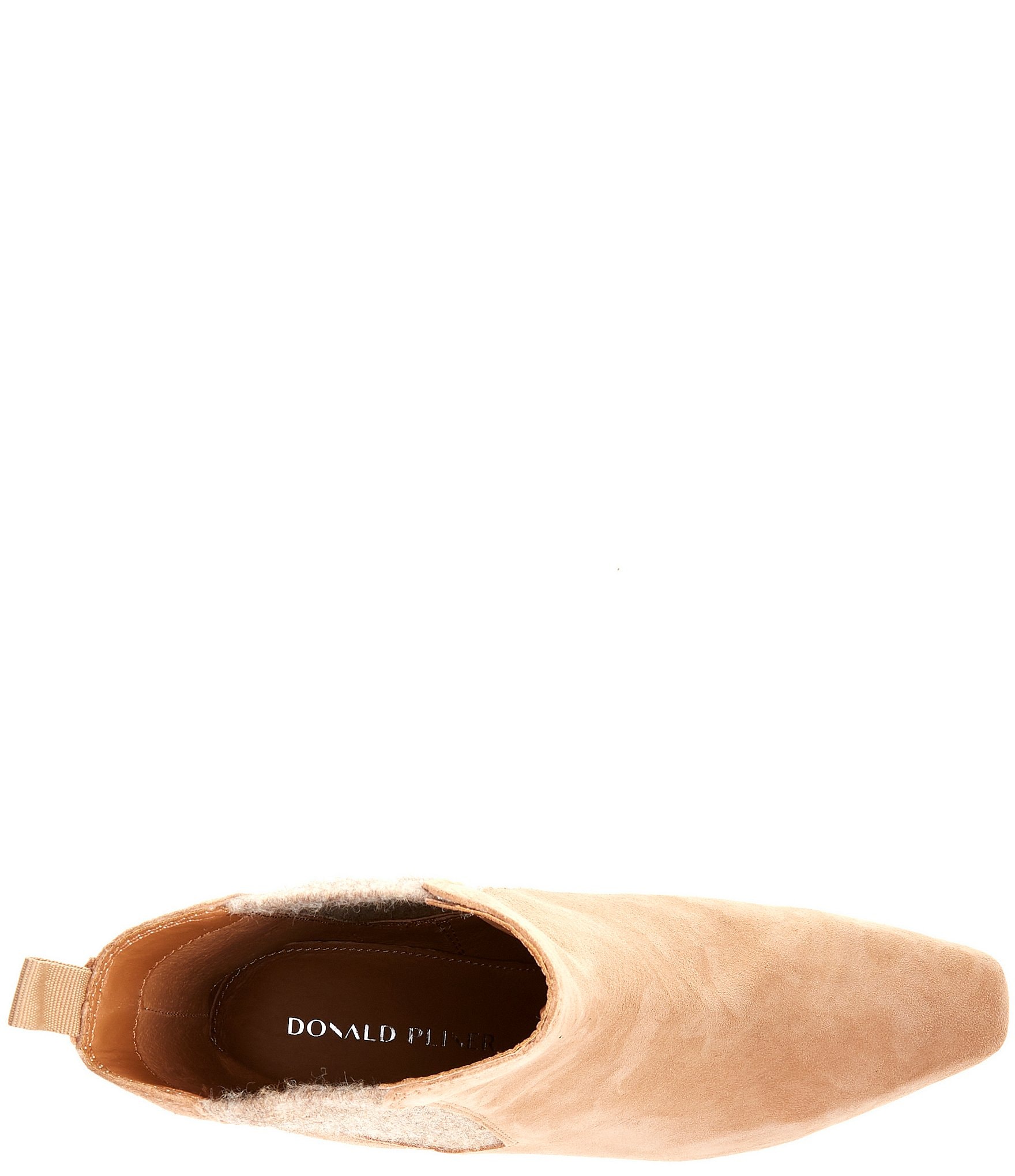 Donald Pliner Brittnie Suede High Heel Slip On Booties
