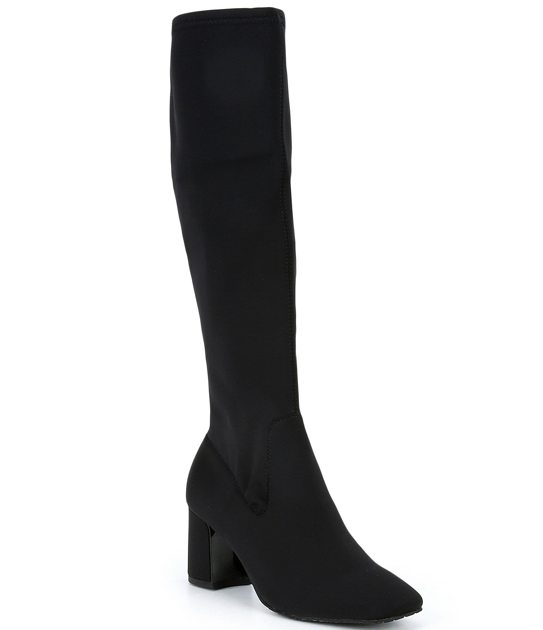 Donald Pliner Cassidy Stretch Crepe Tall Sock Boots | Dillard's