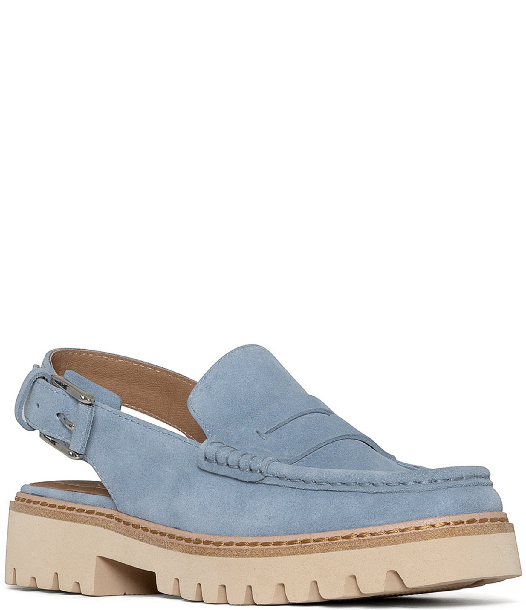 Donald j pliner suede on sale loafers