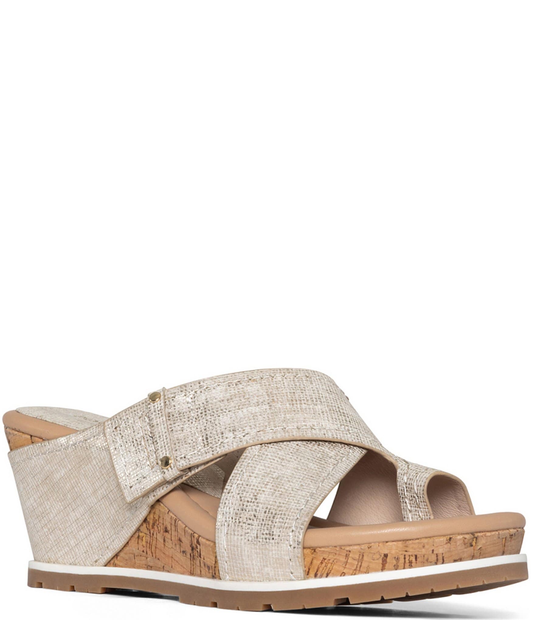 Donald pliner gala deals suede wedge sandal