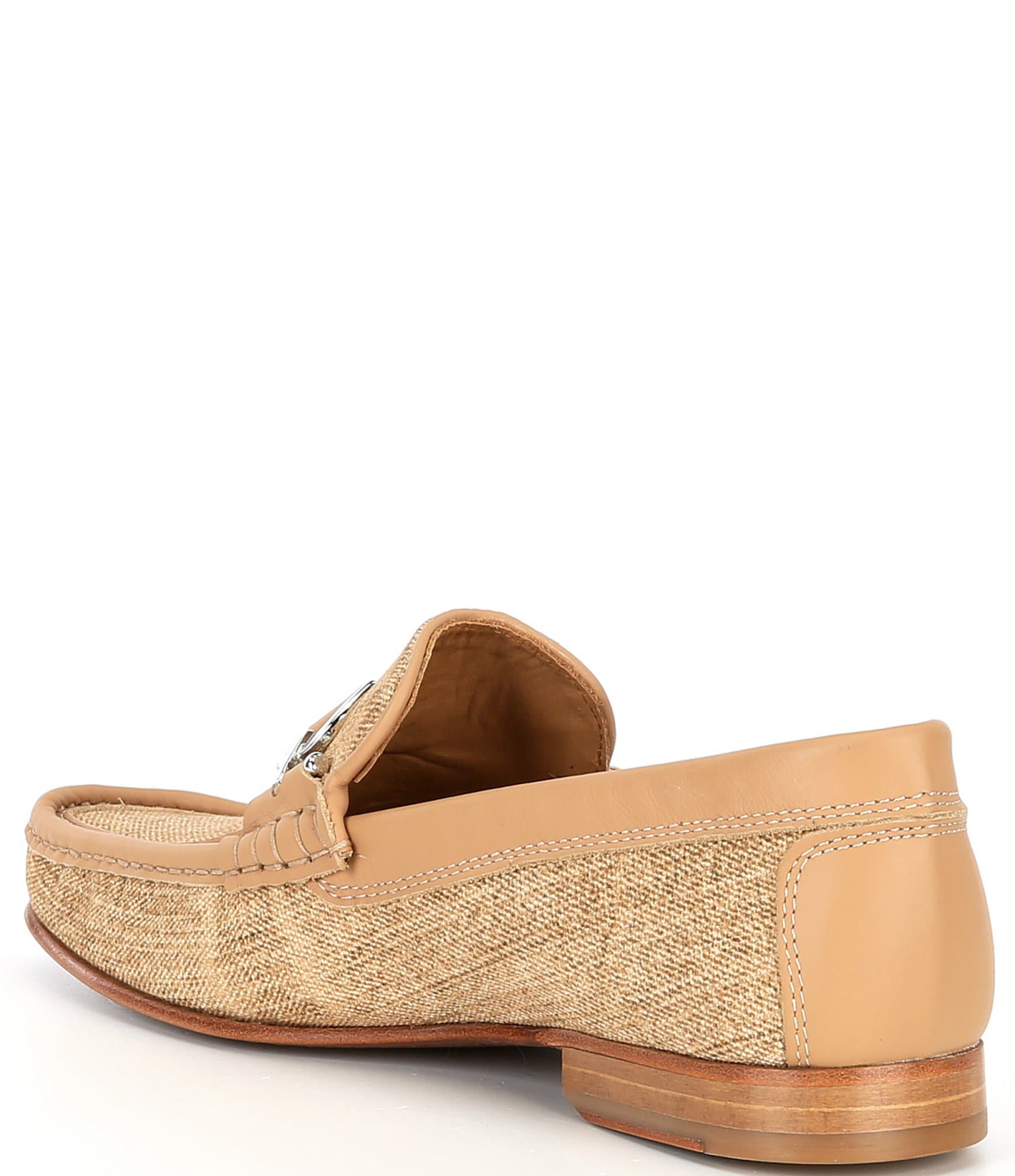 Donald Pliner Men's Dacio Canvas Bit Buckle Loafers