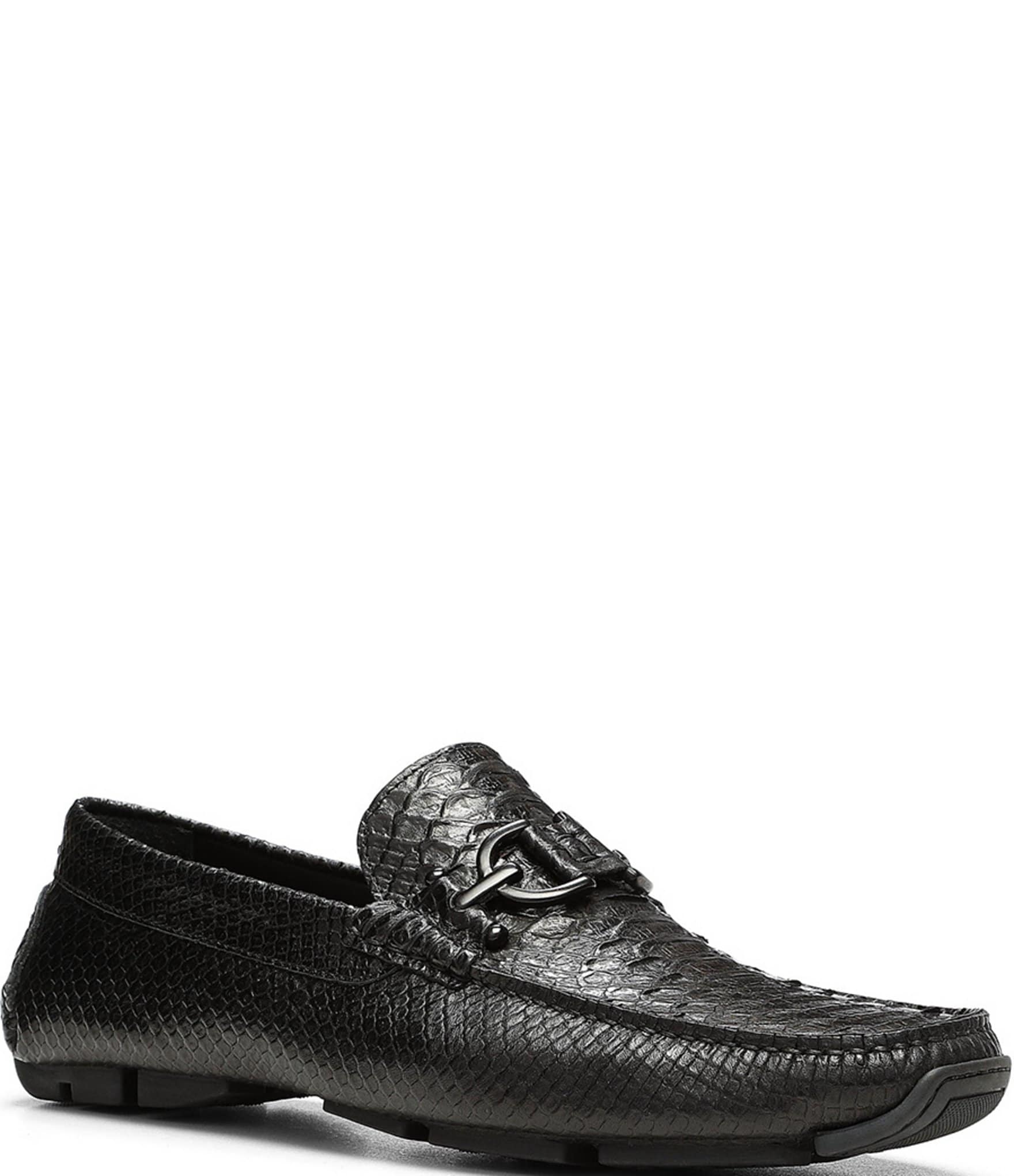 Donald Pliner Men's Dacio Snake Print Drivers