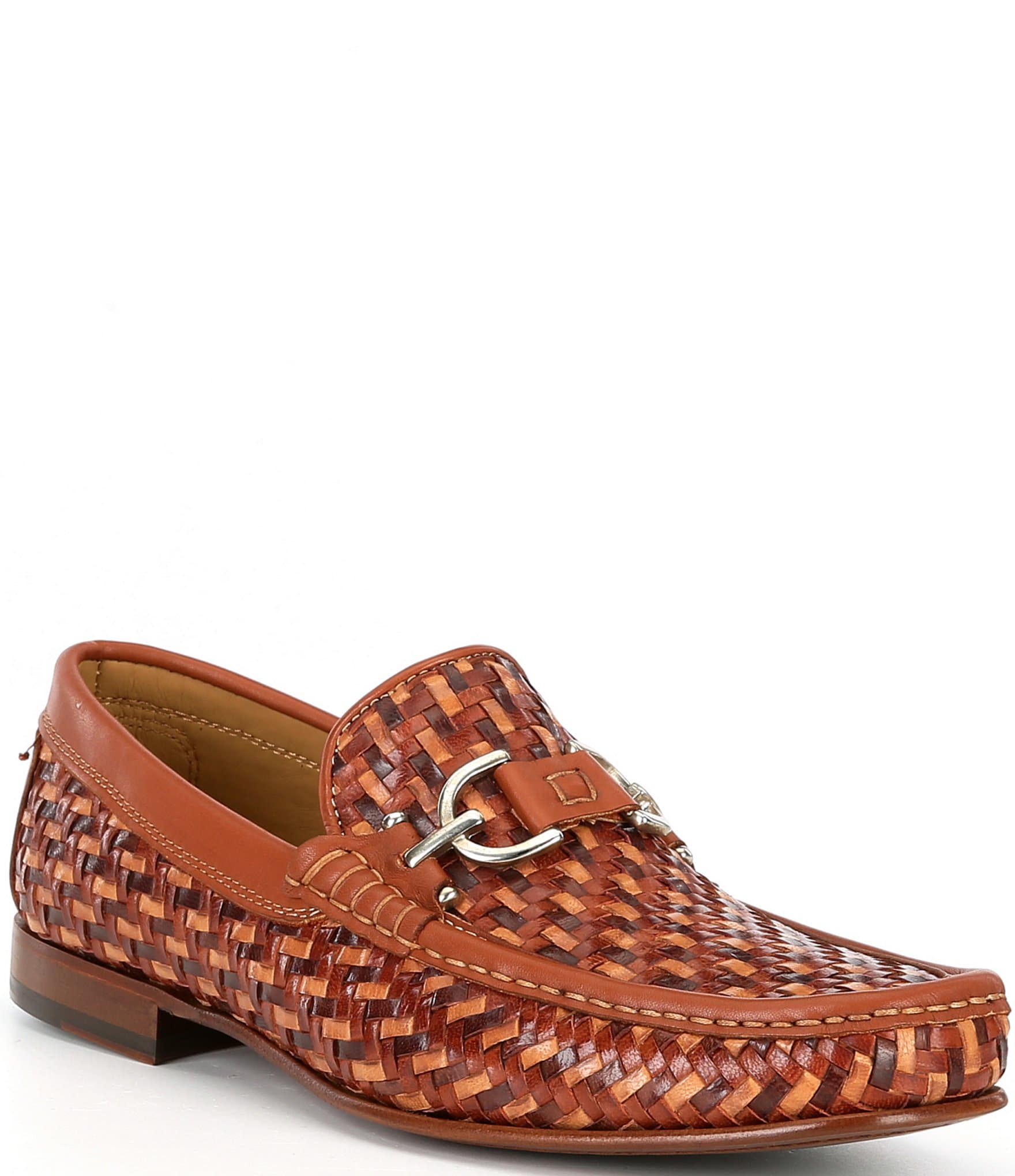 Donald Pliner Men's Dacio Woven Bit Loafers