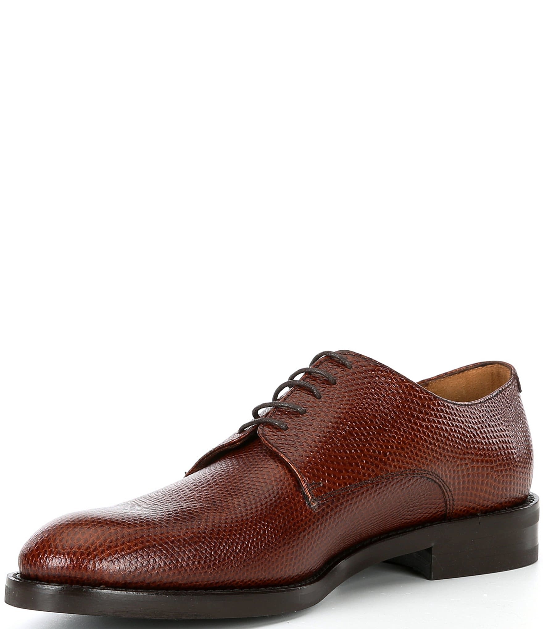 Donald Pliner Men's Russell Lizard Print Oxfords