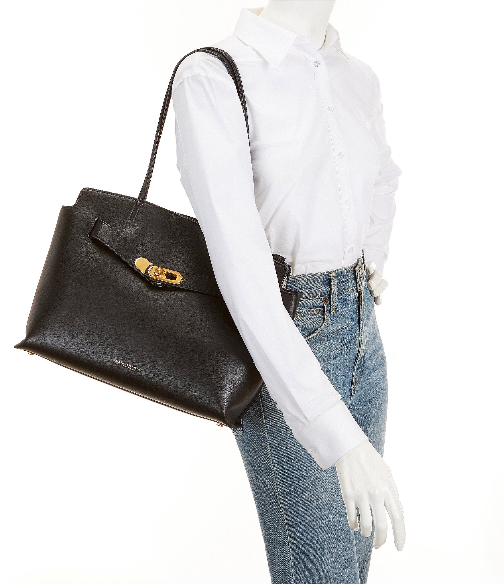 Donna Karan Bridgehampton Leather Tote