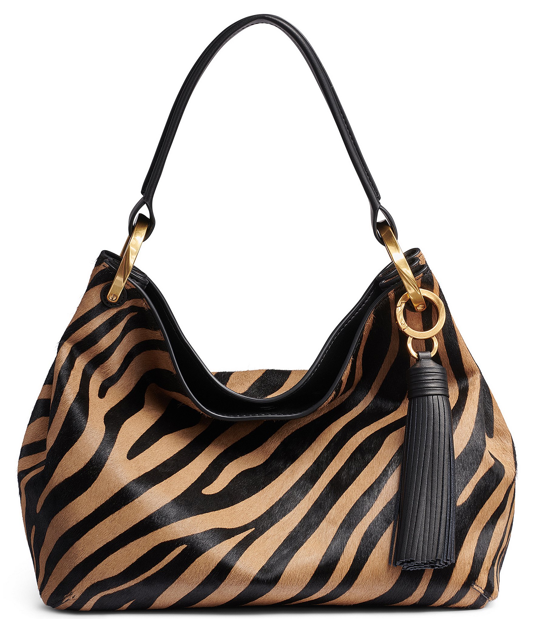Donna Karan Glenwood Small Animal Print Shoulder Bag