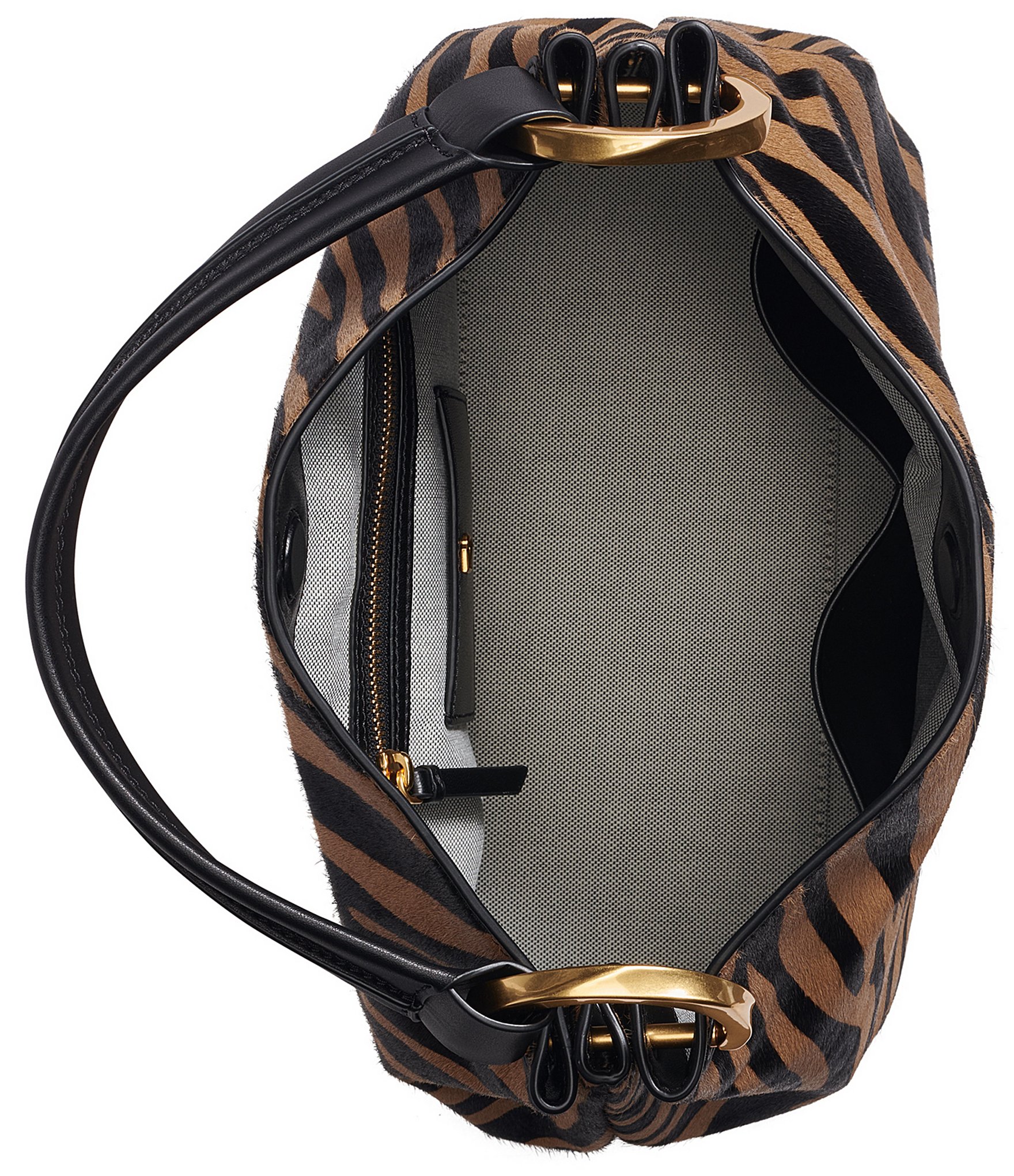 Donna Karan Glenwood Small Animal Print Shoulder Bag