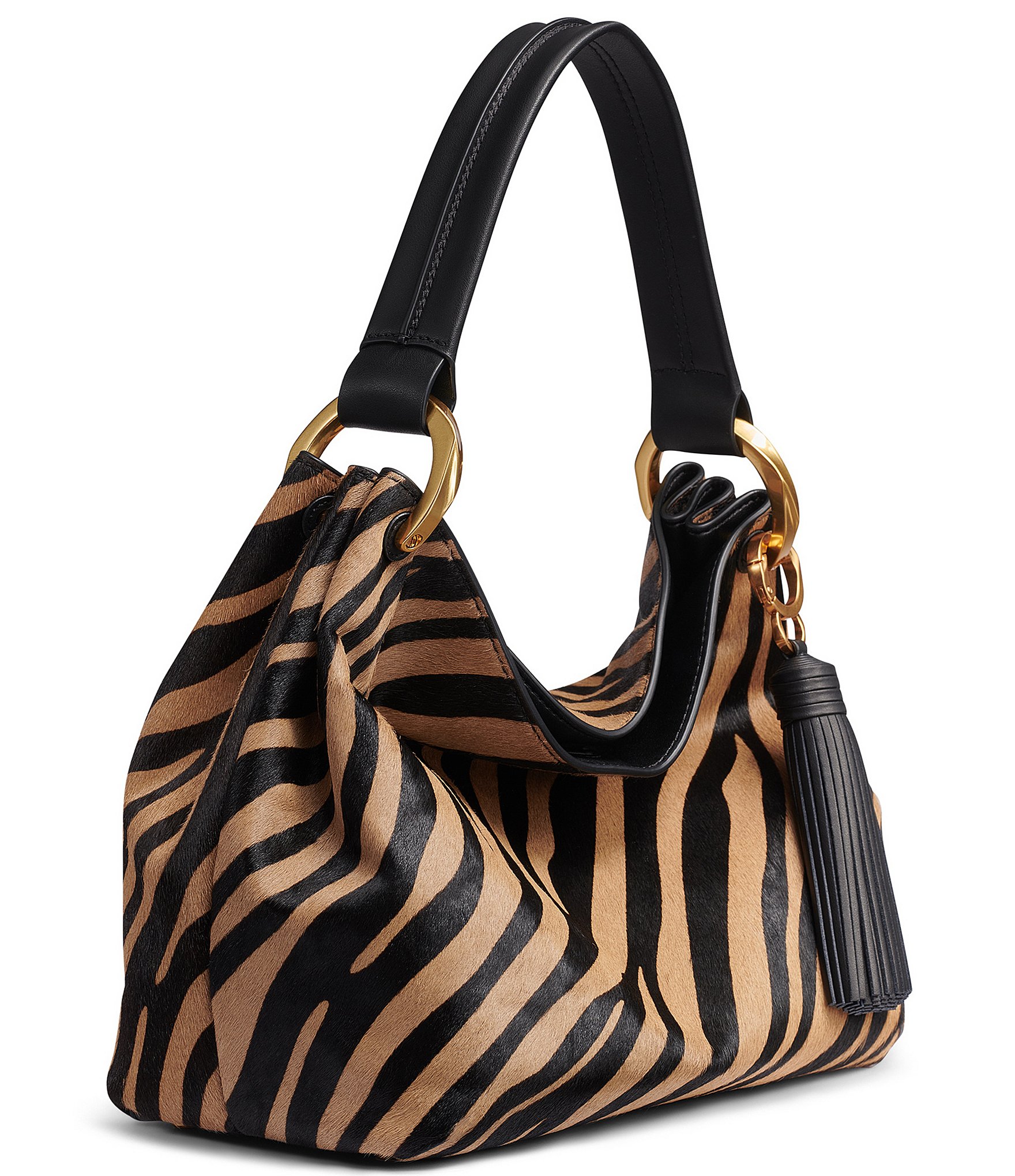 Donna Karan Glenwood Small Animal Print Shoulder Bag
