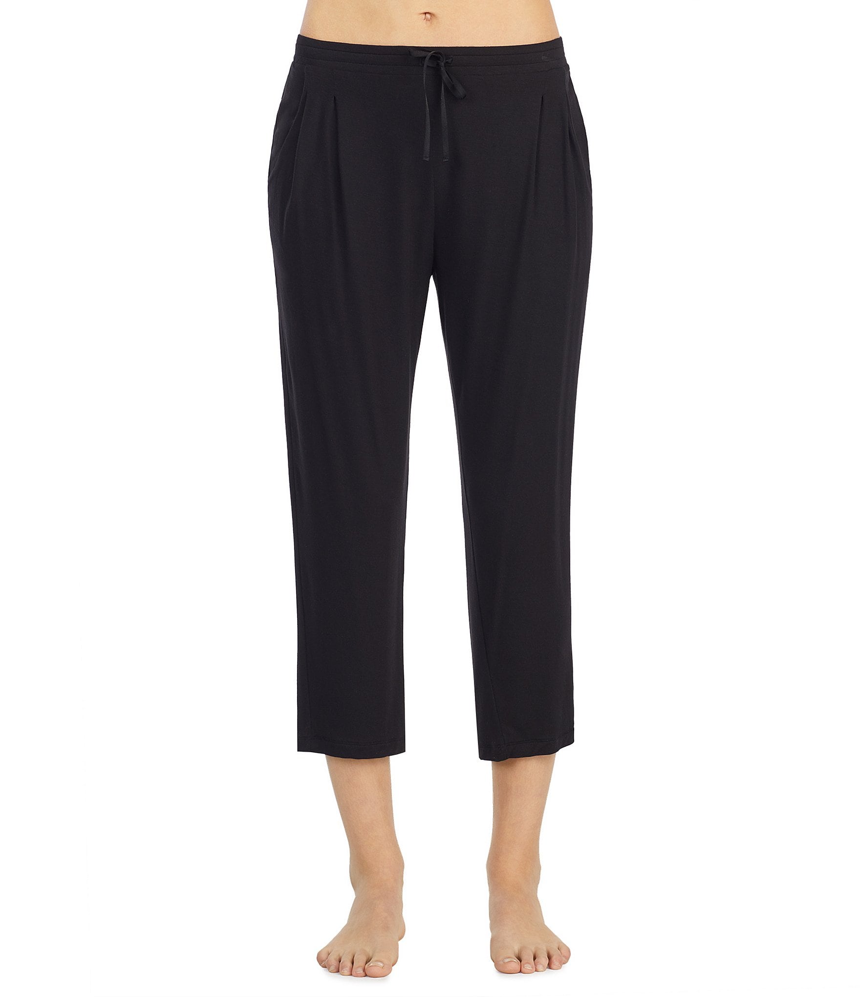 Donna Karan Sleepwear Jersey Knit Capri Sleep Pants