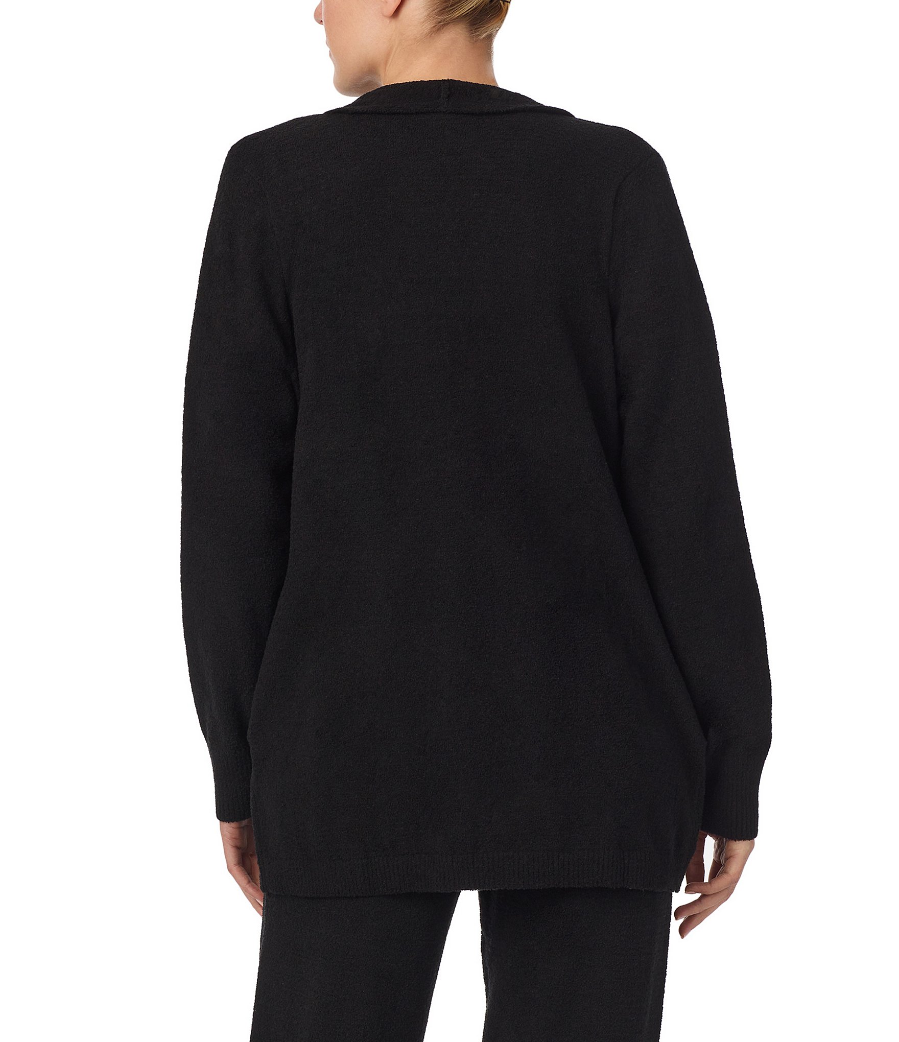 Donna Karan Knit Long Sleeve Cardigan