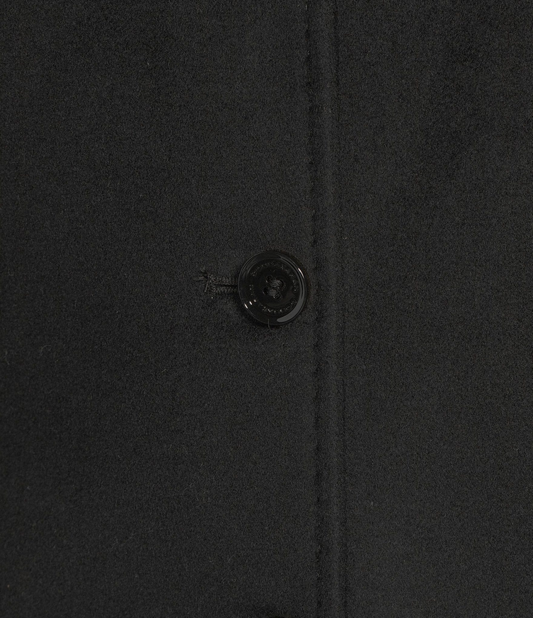 Donna Karan Petite Size Cashmere Blend Notch Collar Reefer Coat