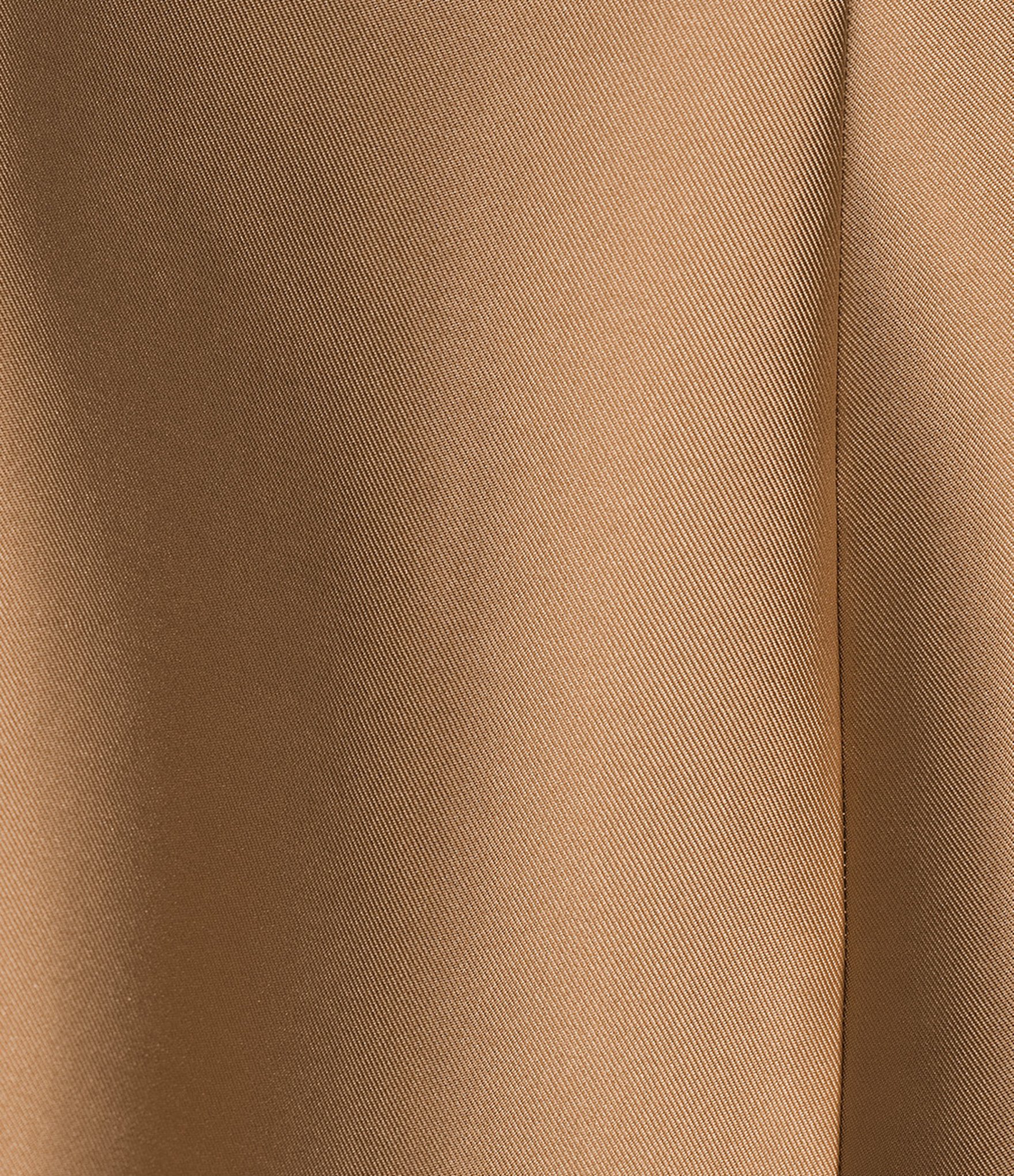 Donna Karan Strapless Mikado Pleated A Line Gown