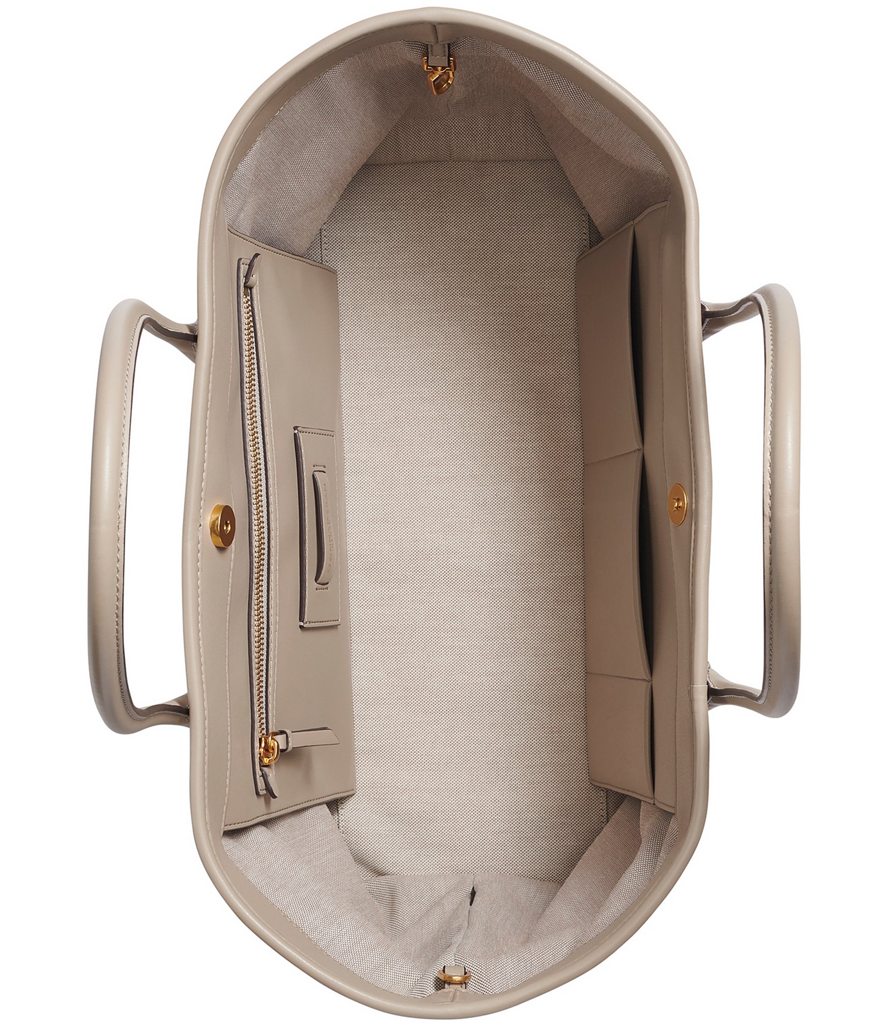 Donna Karan Weekend Straw Medium Tote Bag