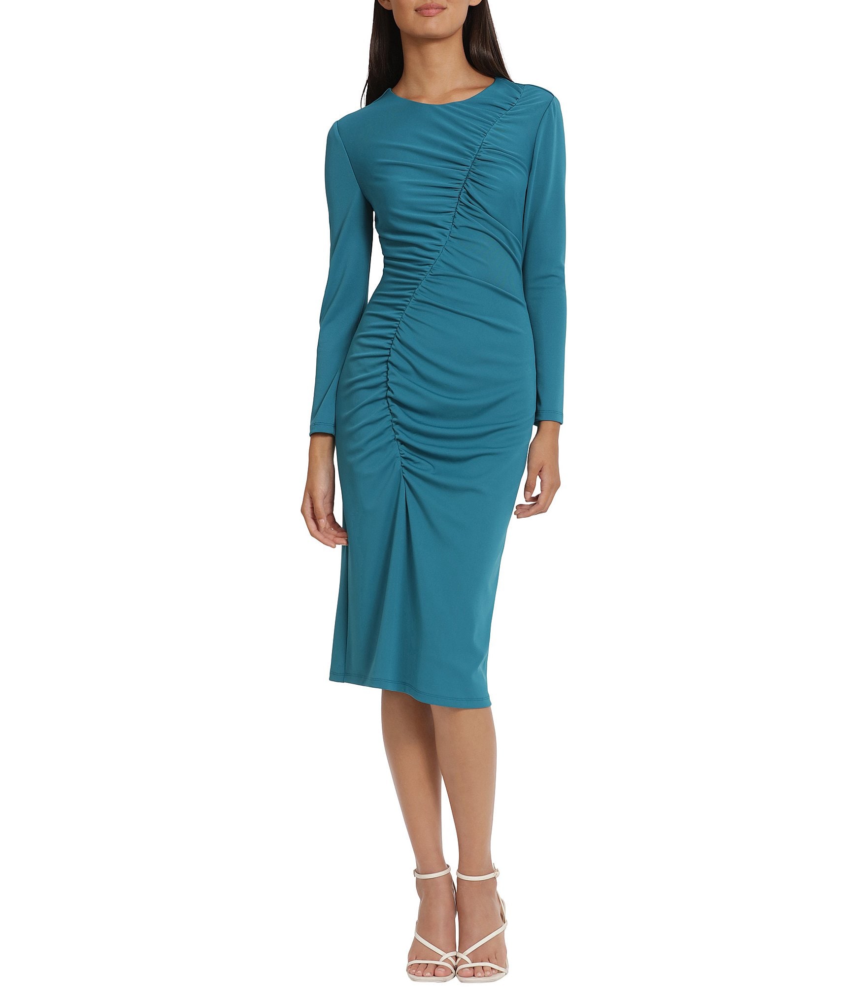 Donna morgan cap sleeve clearance dress