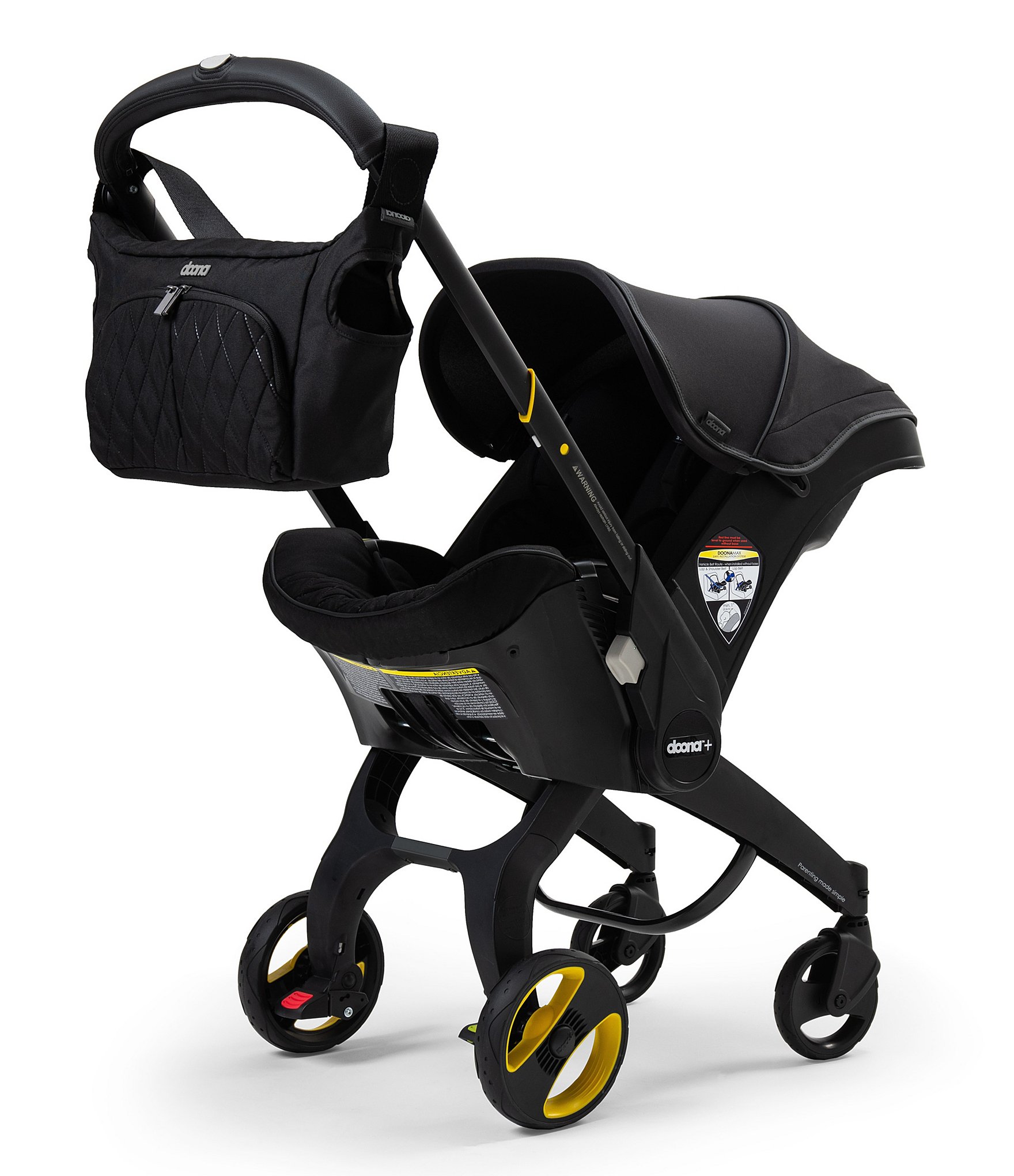 Doona Infant Convertible Car Seat and Stroller - Midnight Edition |  Dillard's