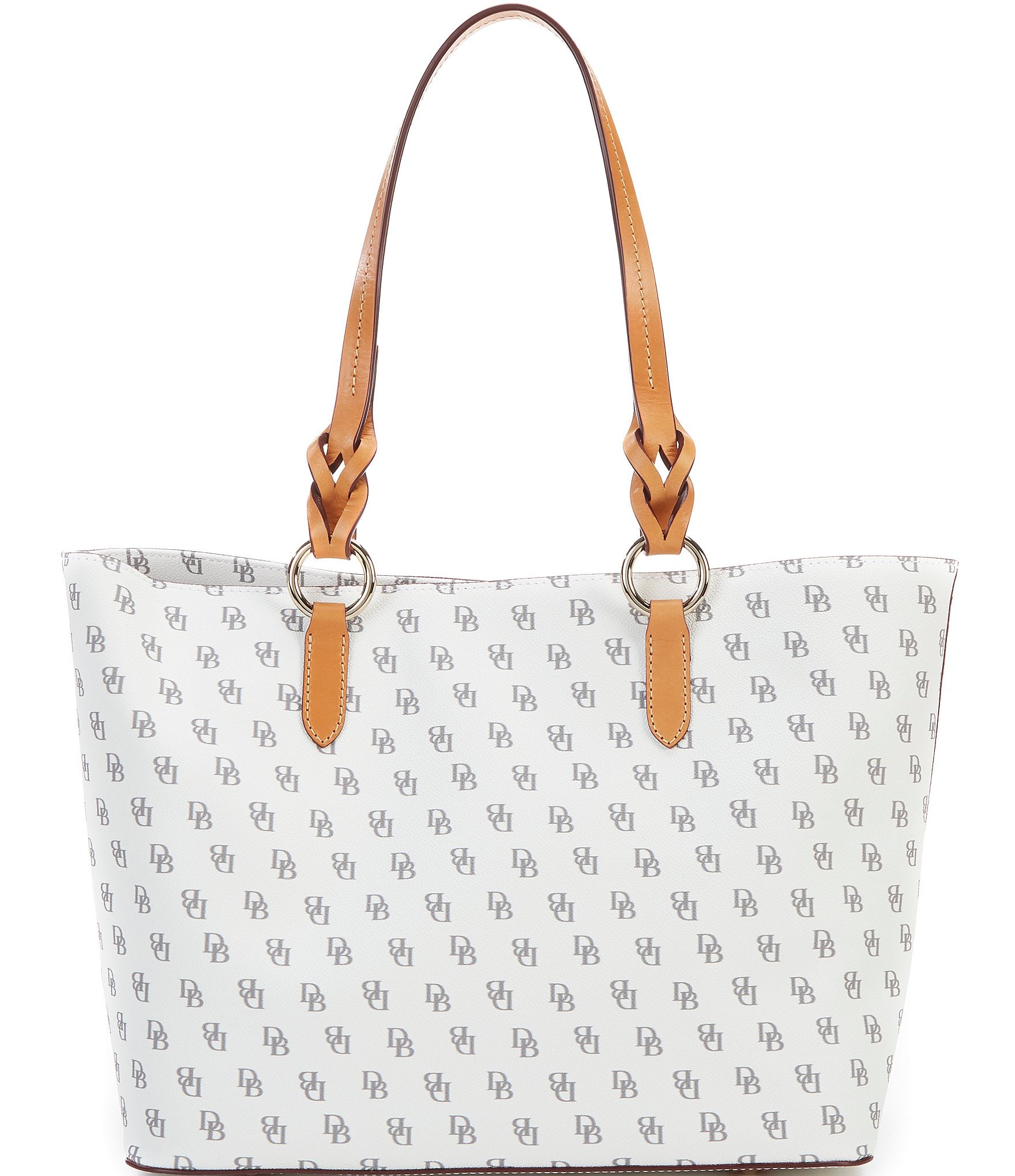 Dooney & Bourke Blakely Collection Signature Logo Tammy Canvas Tote Bag