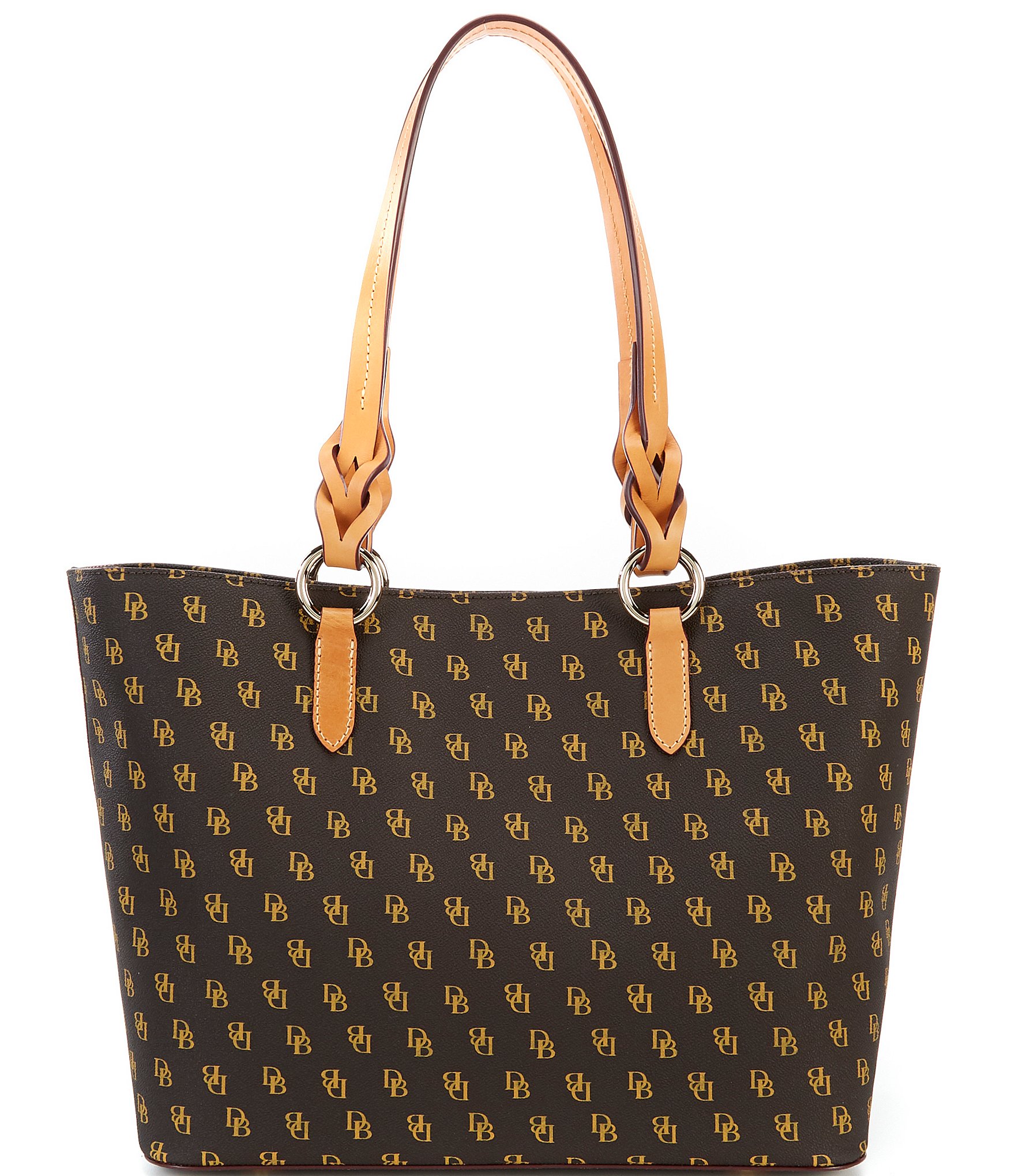 Dooney & Bourke Blakely Collection Signature Logo Tammy Canvas Tote Bag