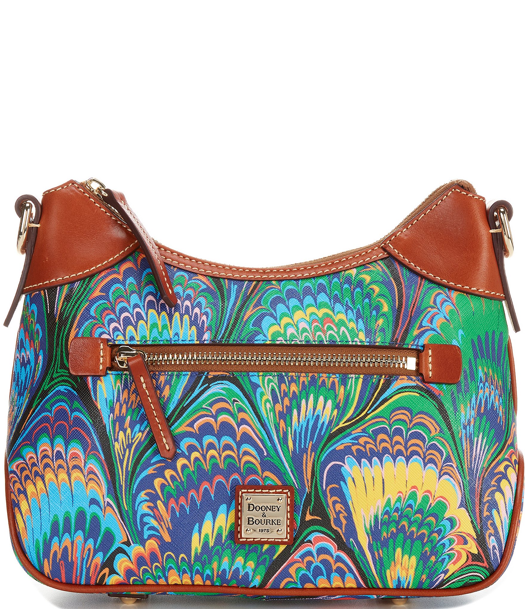 Dooney & Bourke Bright Marbled Small Hobo Bag