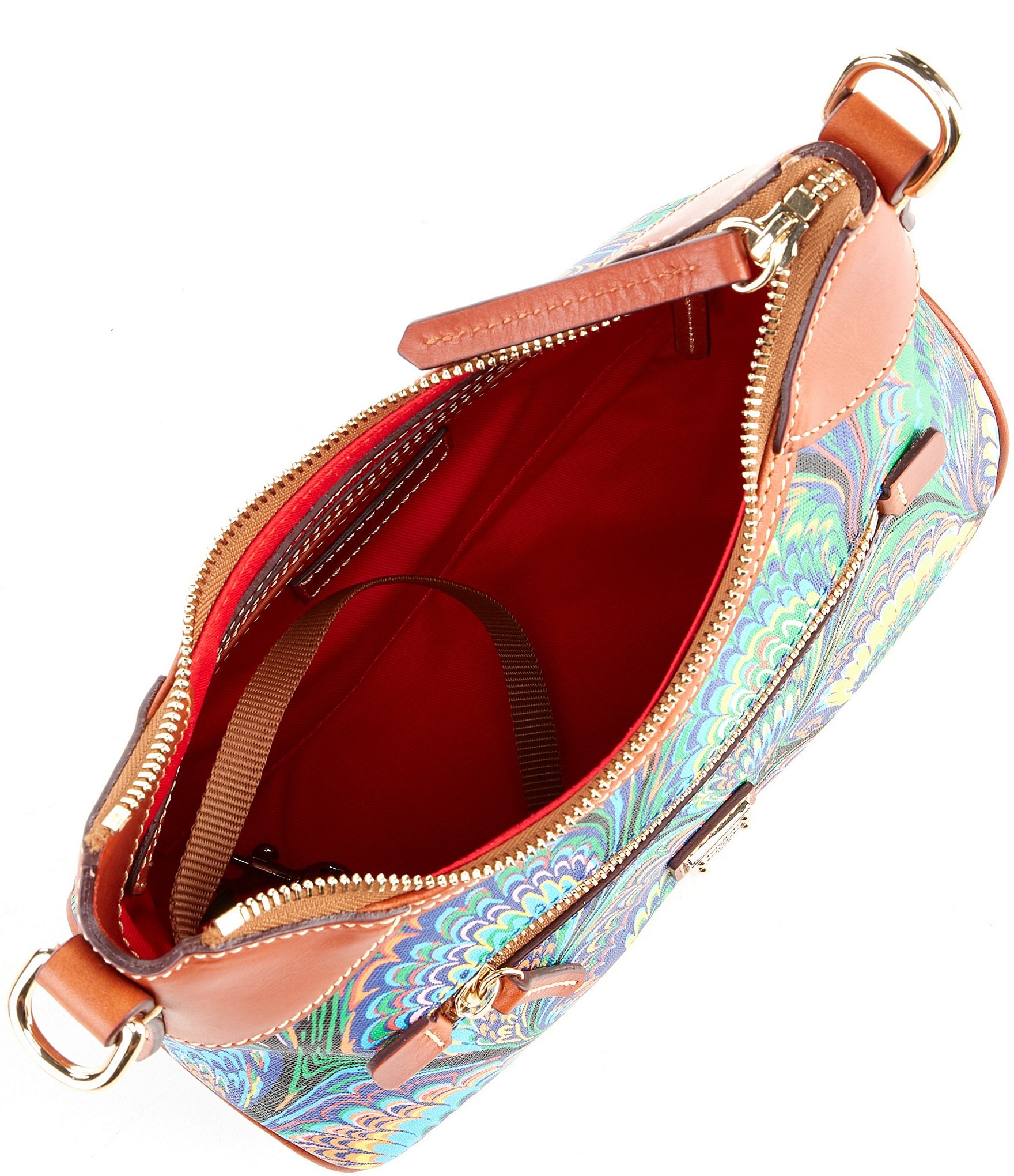 Dooney & Bourke Bright Marbled Small Hobo Bag