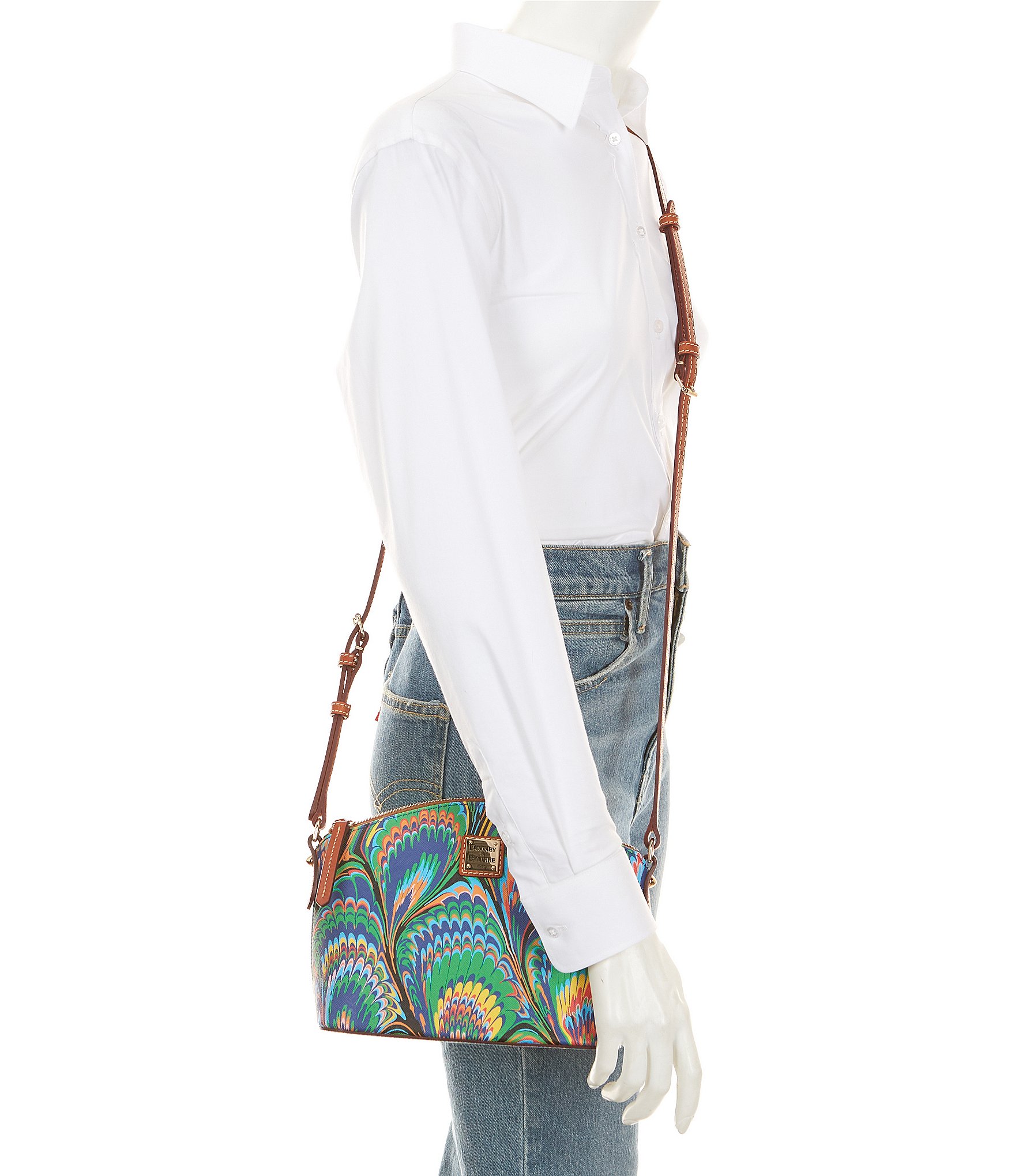 Dooney & Bourke Bright Marbled Suki Crossbody Bag