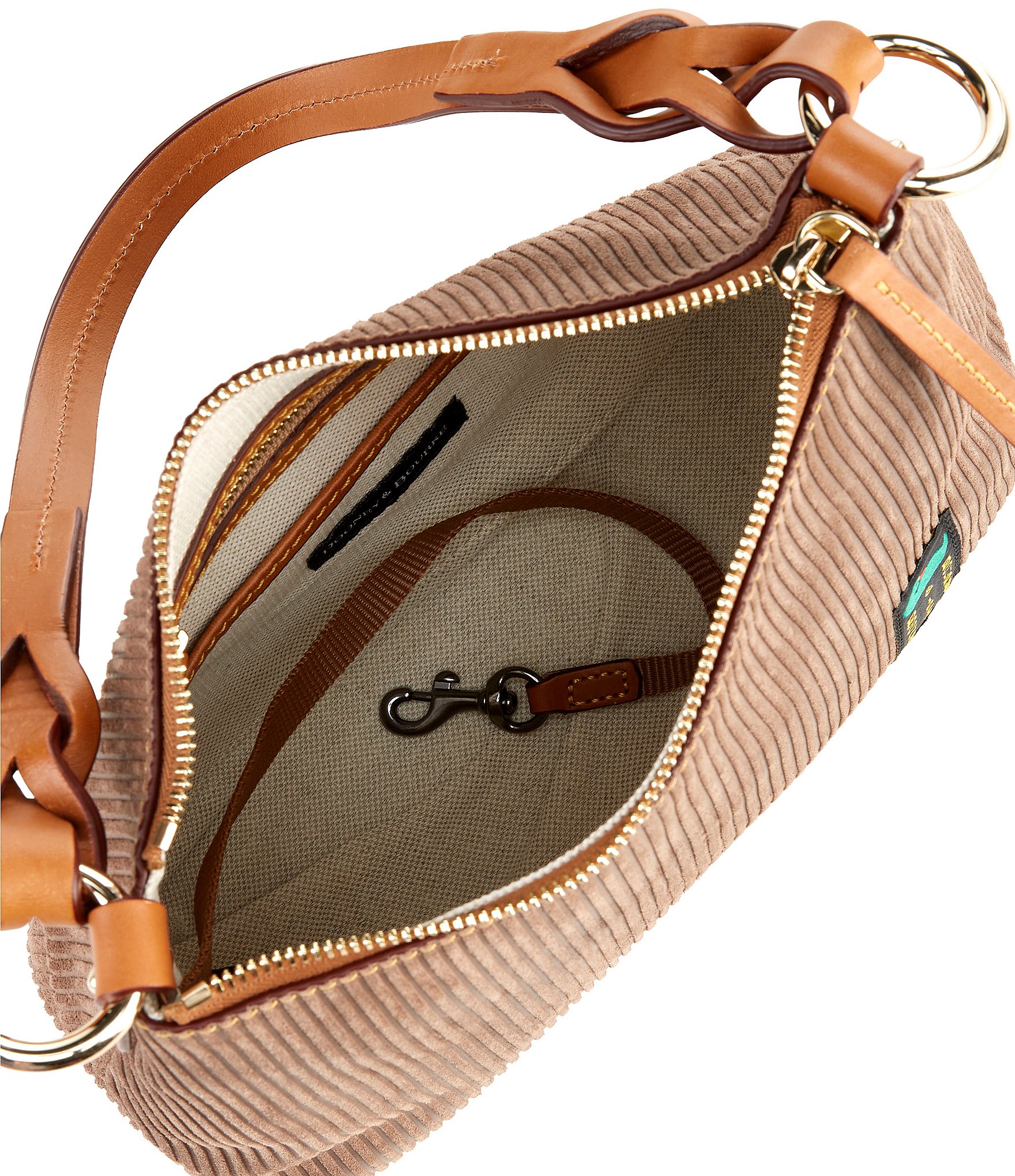 Dooney & Bourke Chloe 25 Suede Shoulder Bag