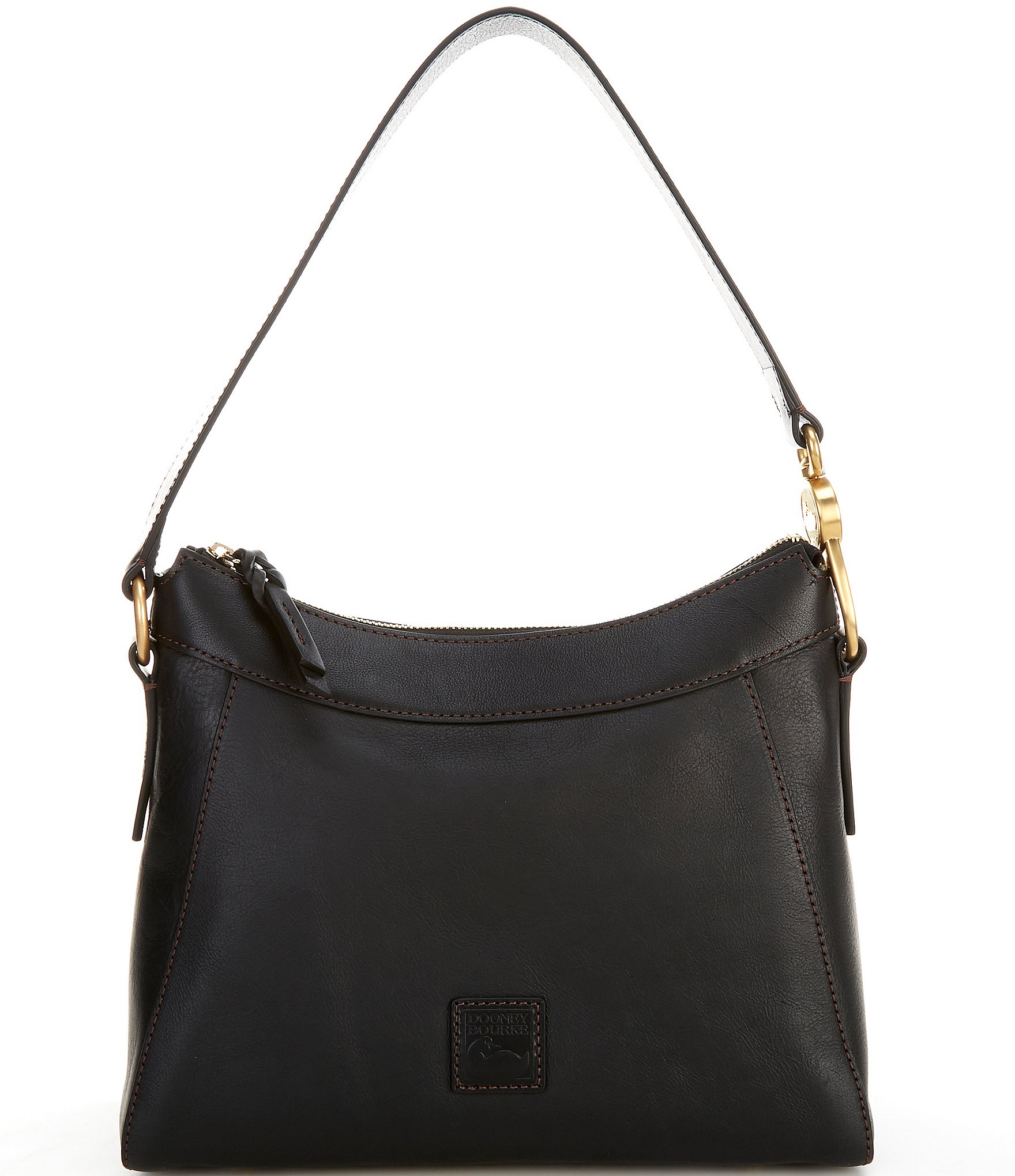 Dooney Bourke Florentine Collection Large Cassidy Hobo Bag Black