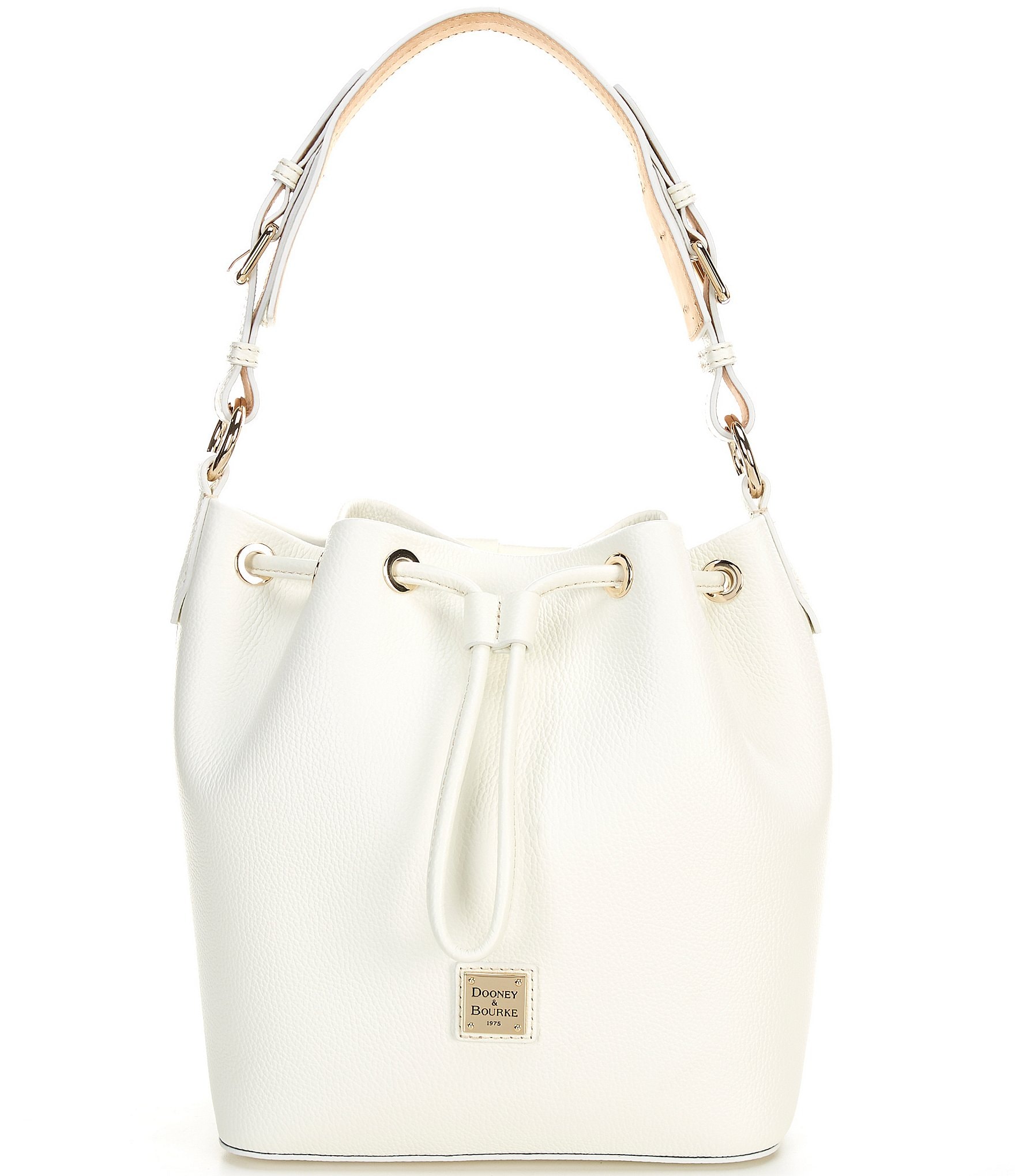 贅沢品 Dooney & Bourke Luca Leather Drawstring Slouchy Shoulder バッグ