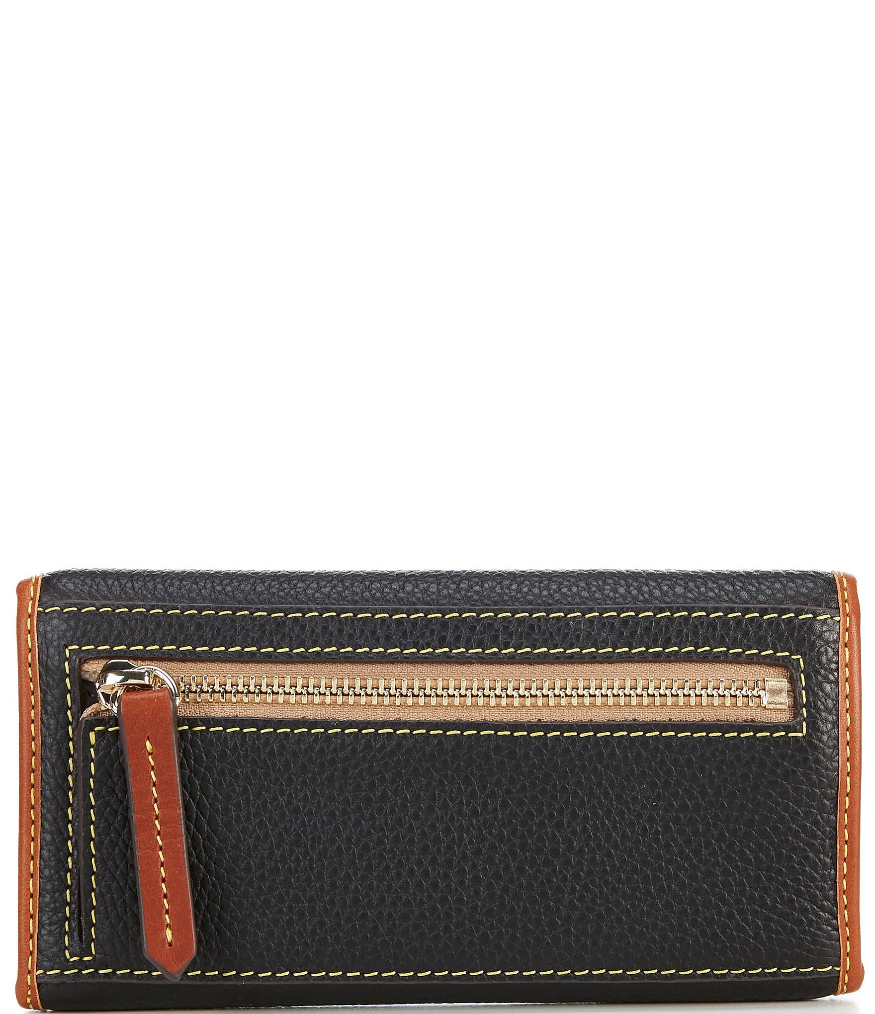 Dooney & Bourke Pebble Collection Continental Clutch Wallet