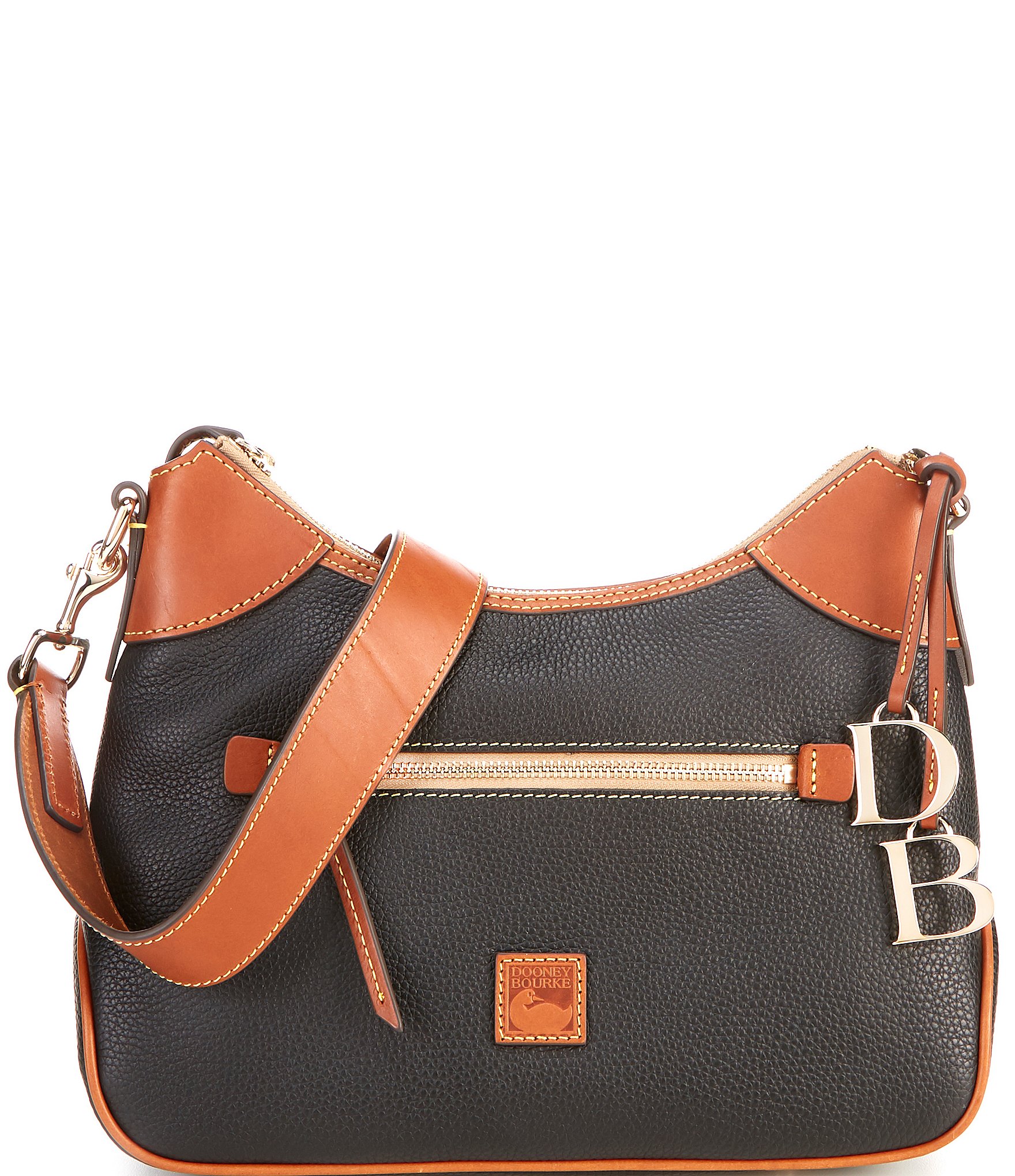  Dooney & Bourke Handbag, Pebble Grain Small Hobo Shoulder Bag -  Blush : Dooney & Bourke: Clothing, Shoes & Jewelry