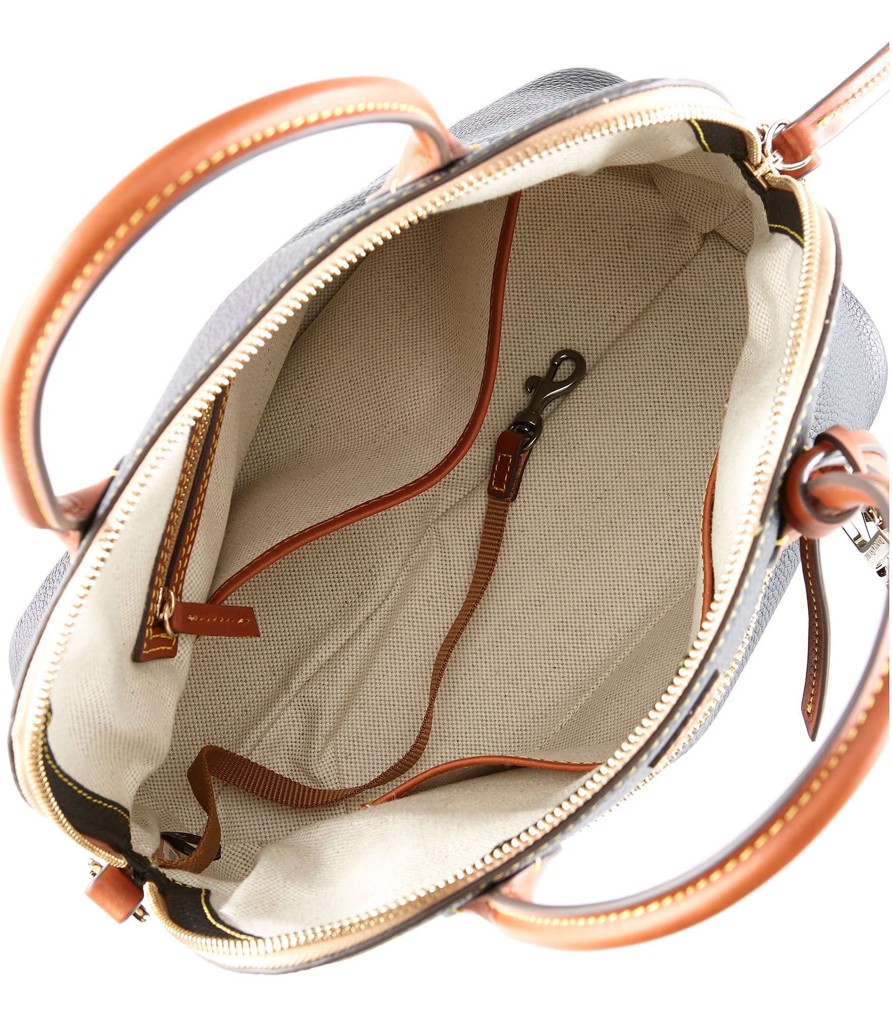 Dooney & Bourke Pebble Collection Large Domed Satchel Bag