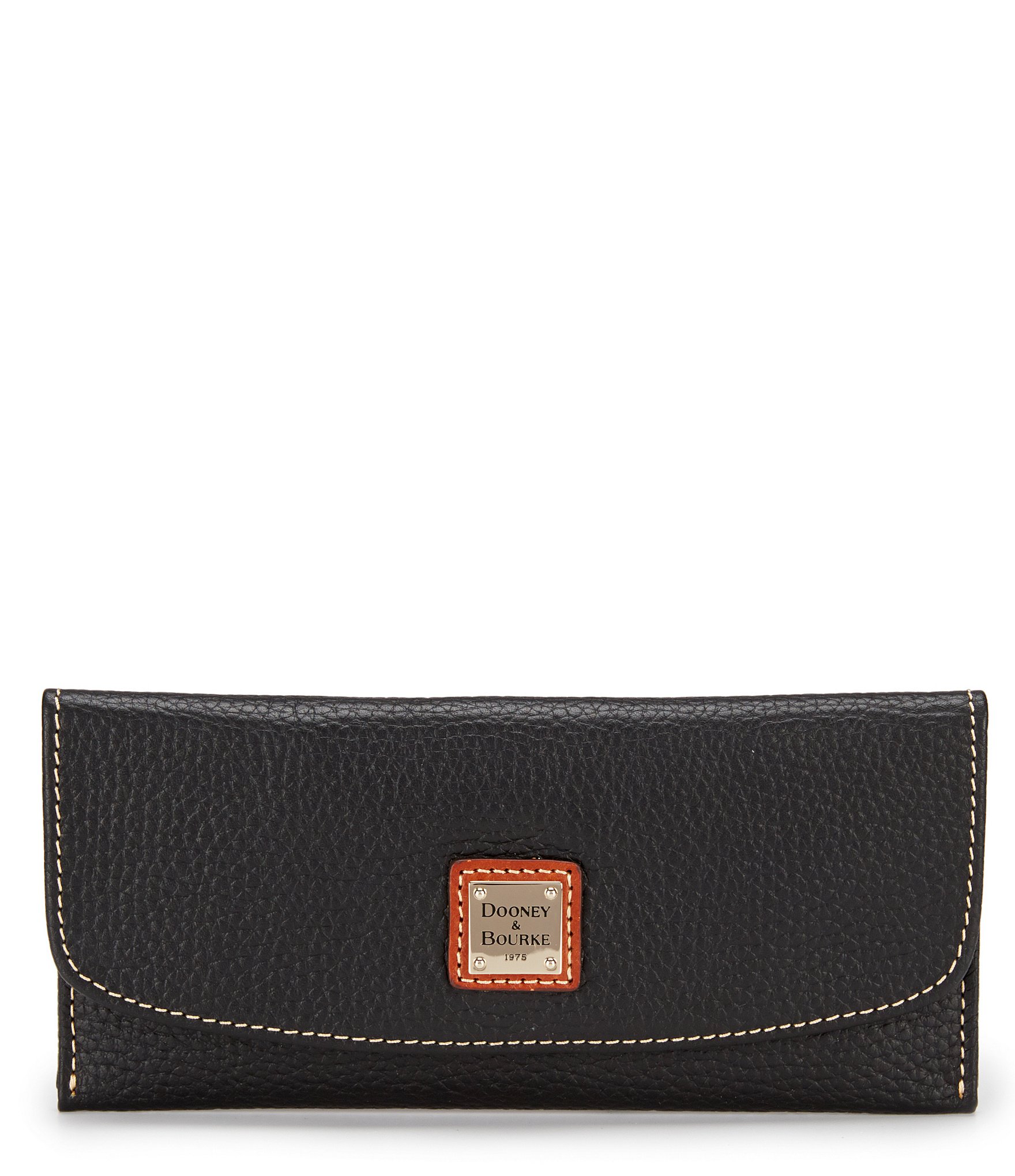 Dooney & Bourke Pebble Collection Slim Continental Clutch Dillards