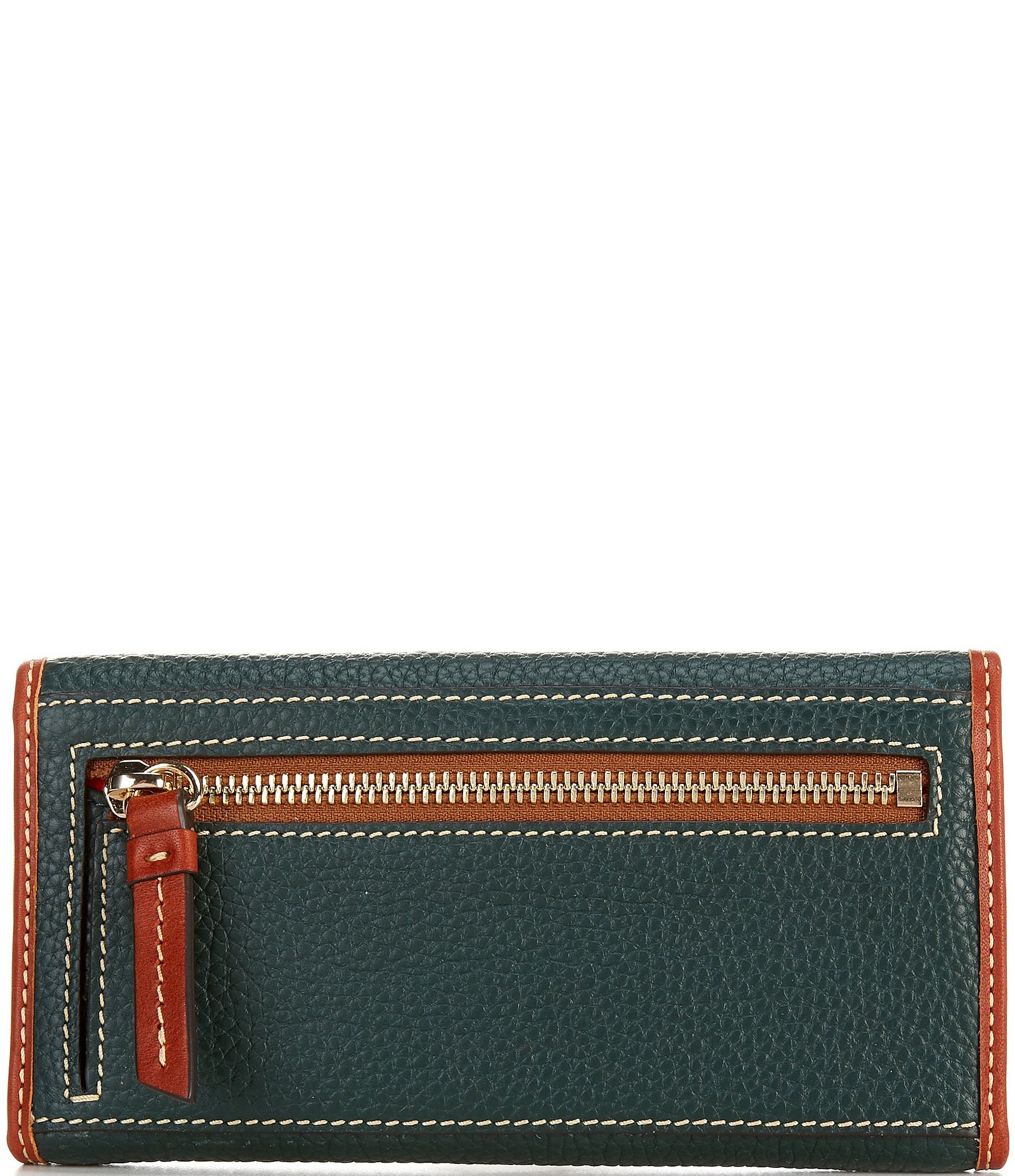 Dooney & Bourke Pebble Continental Leather Clutch Wallet