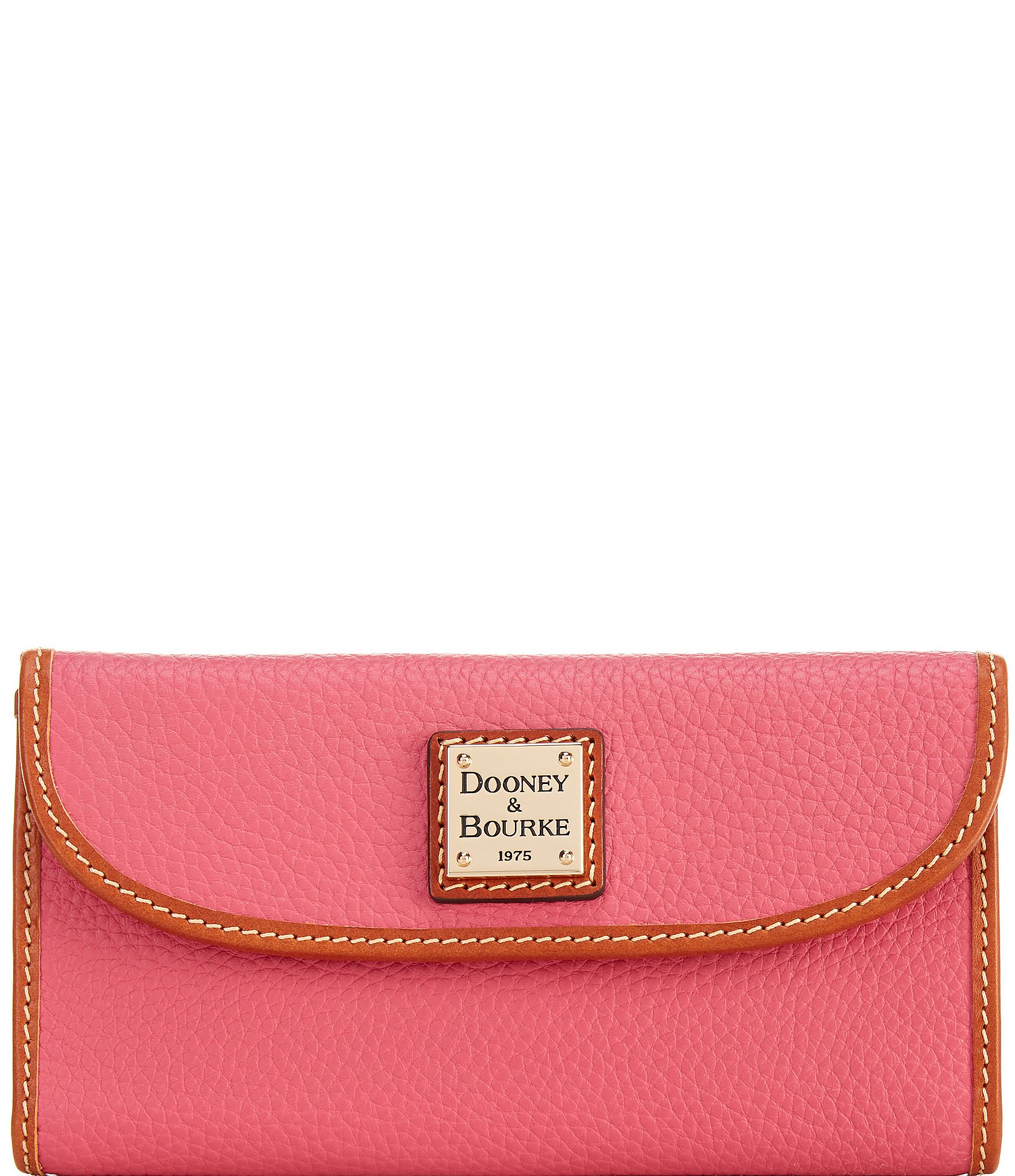 Dooney & Bourke Pebble Continental Leather Clutch Wallet