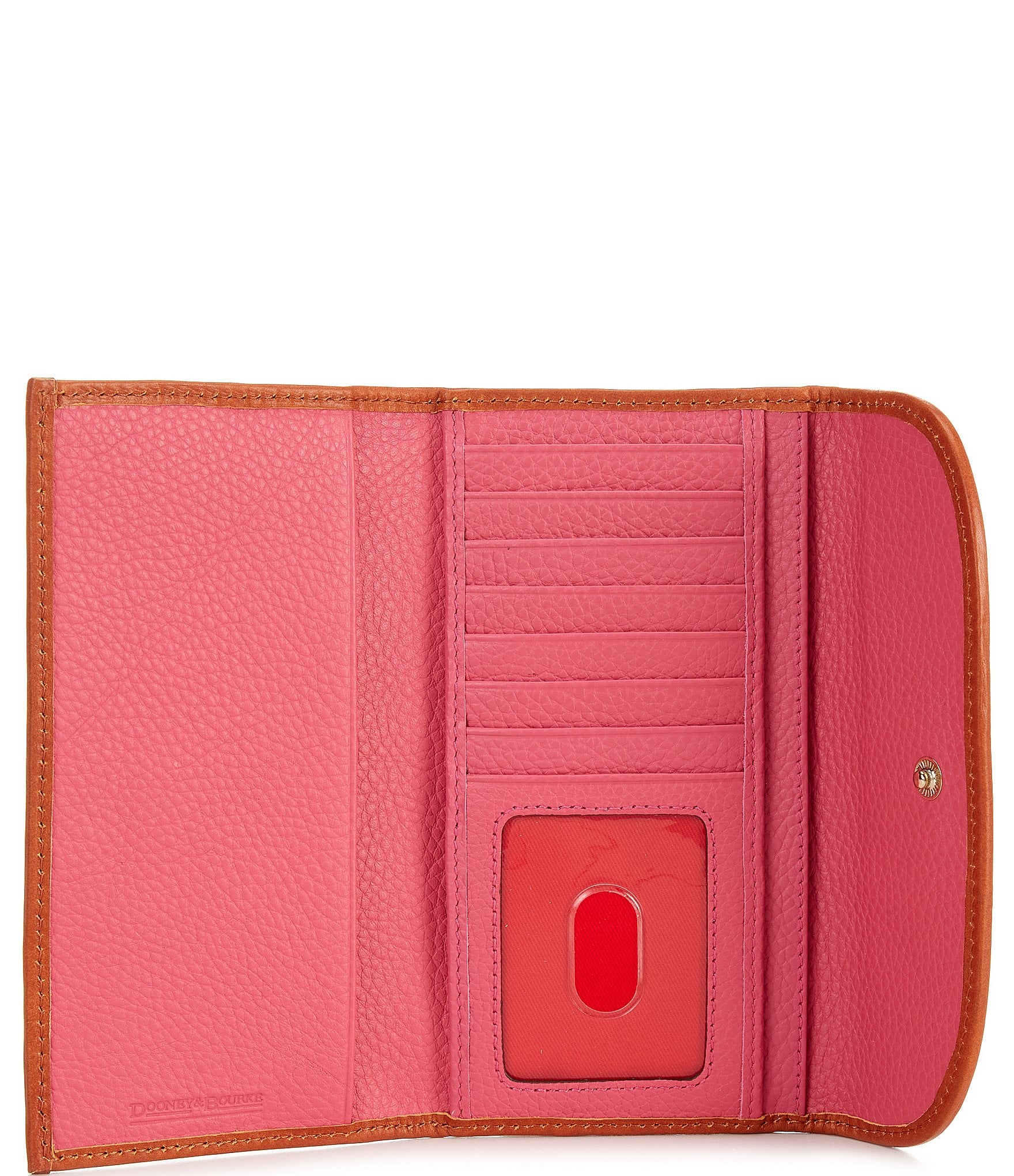 Dooney & Bourke Pebble Continental Leather Clutch Wallet