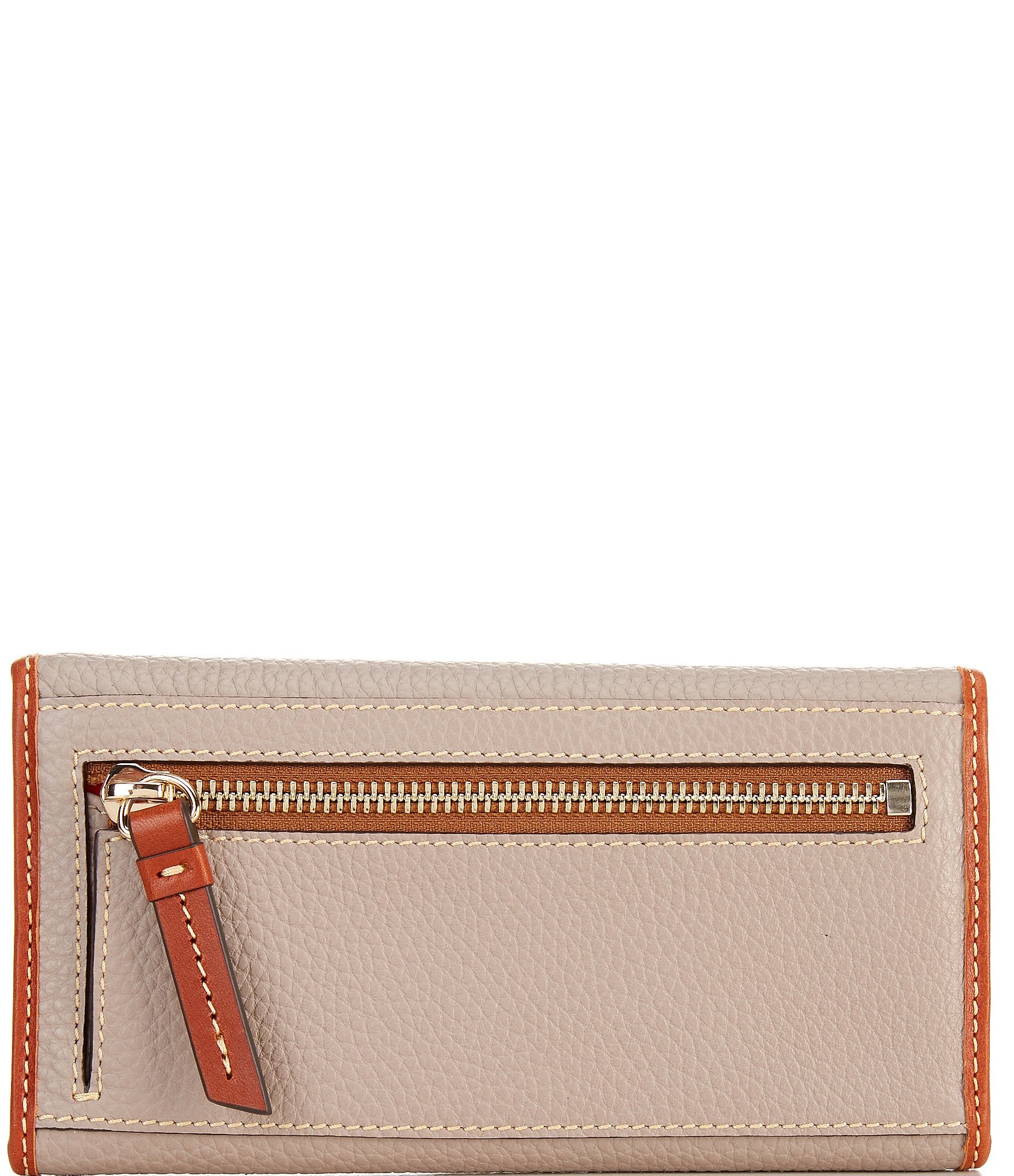 Dooney & Bourke Pebble Continental Leather Clutch Wallet